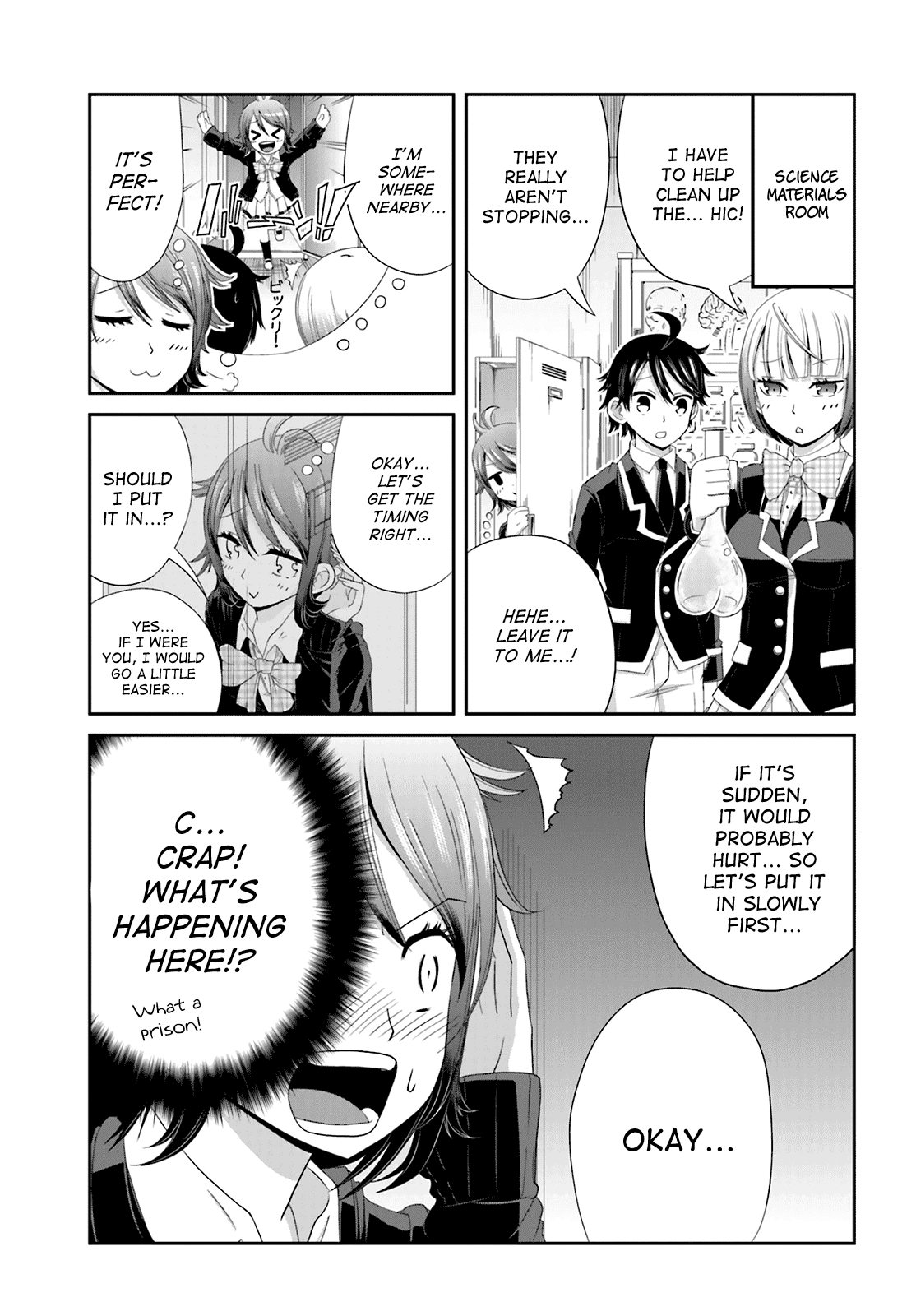 Boku no Kanojo ga Majime Sugiru Shojo Bitch na Ken chapter 15 page 3