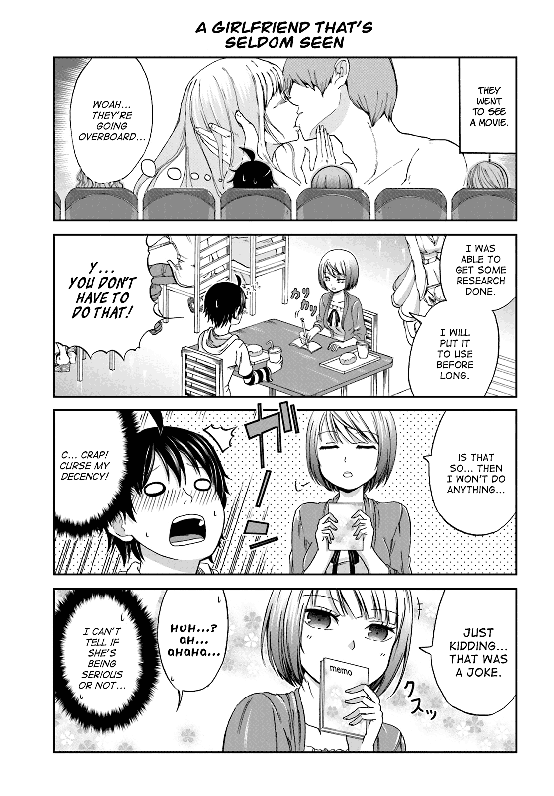 Boku no Kanojo ga Majime Sugiru Shojo Bitch na Ken chapter 2 page 3