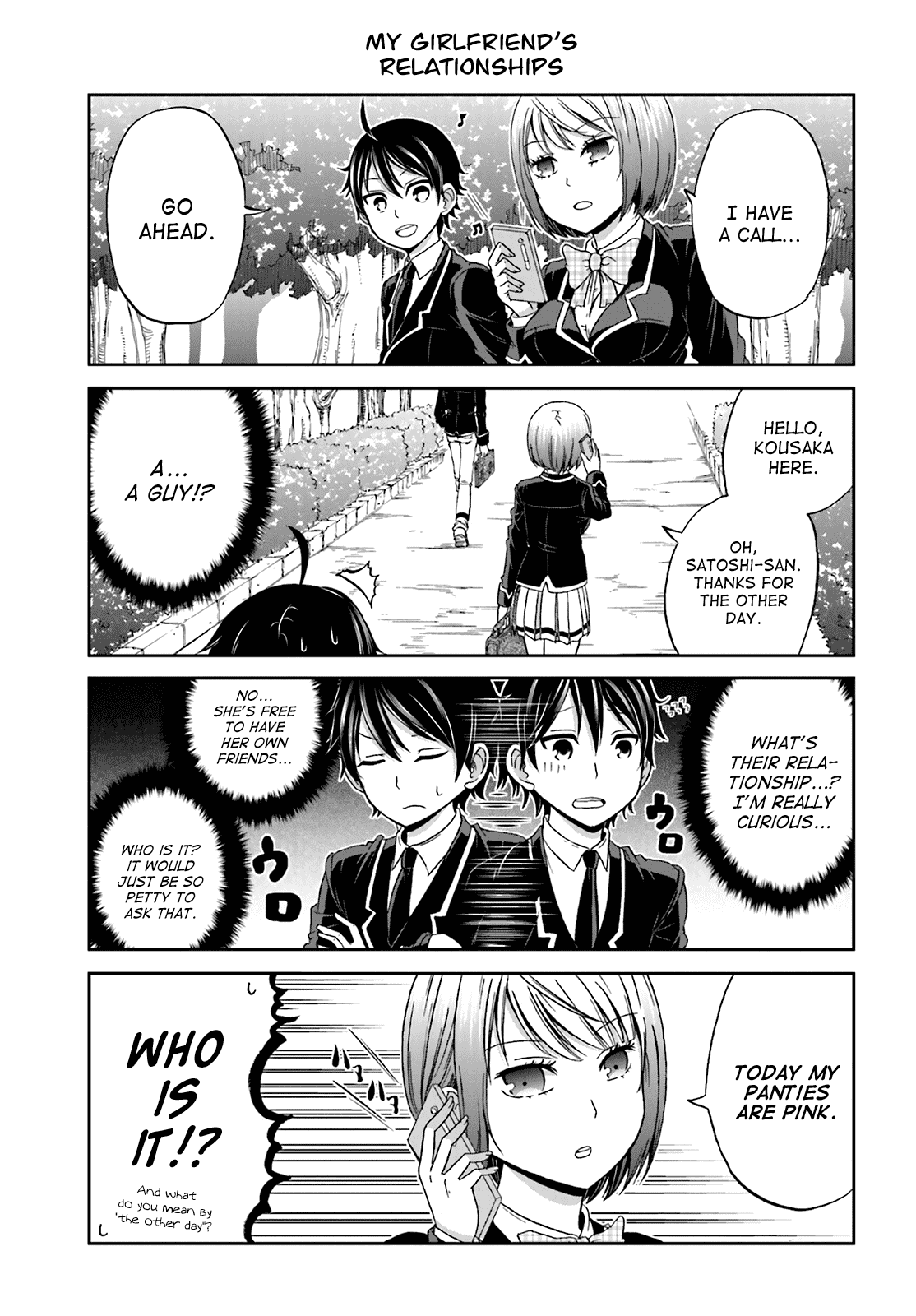 Boku no Kanojo ga Majime Sugiru Shojo Bitch na Ken chapter 2 page 5