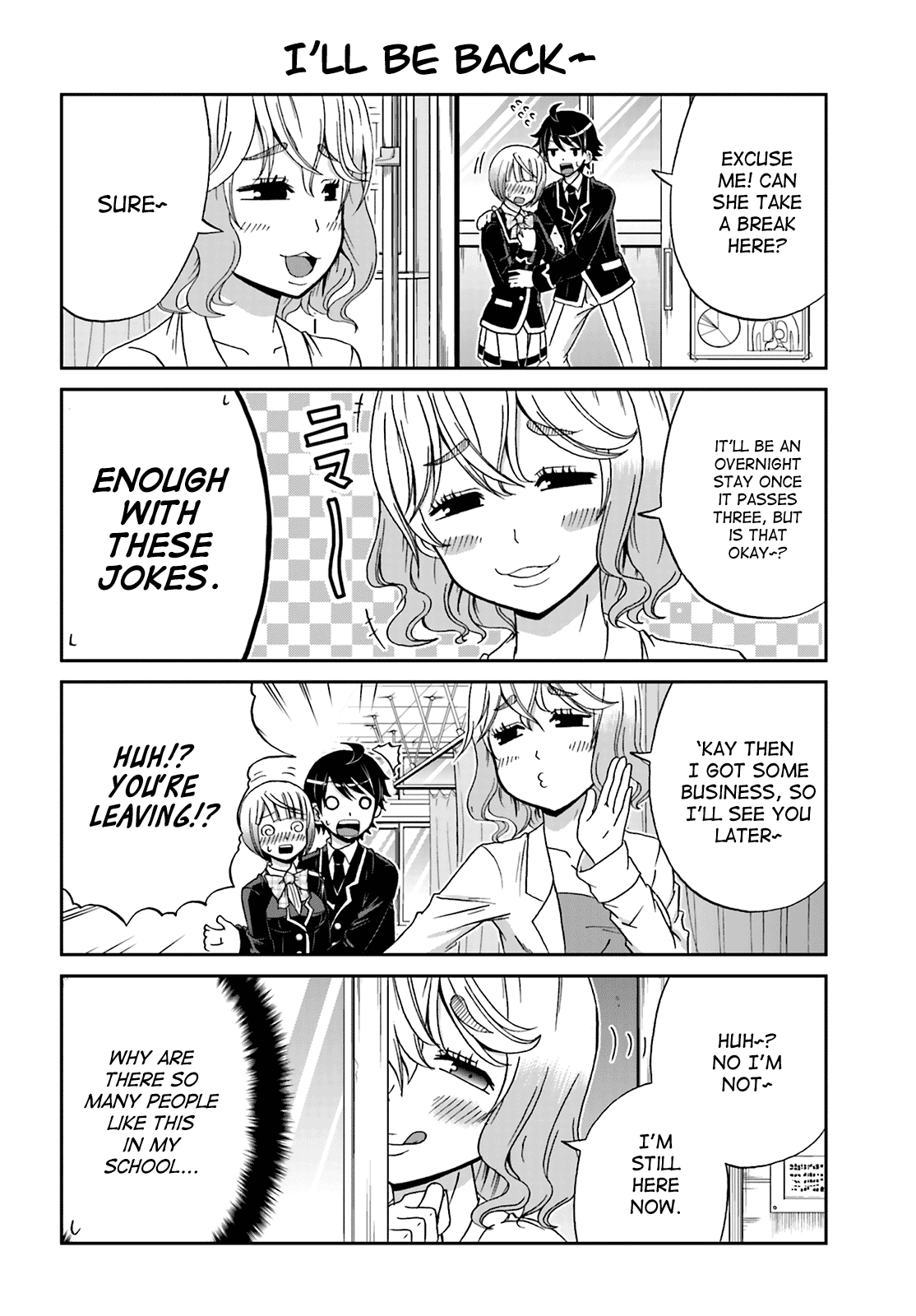 Boku no Kanojo ga Majime Sugiru Shojo Bitch na Ken chapter 22 page 2