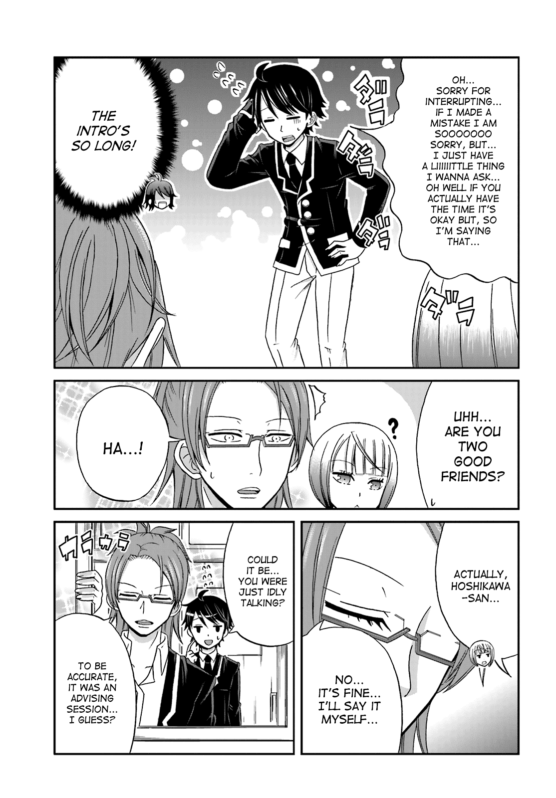 Boku no Kanojo ga Majime Sugiru Shojo Bitch na Ken chapter 23 page 7
