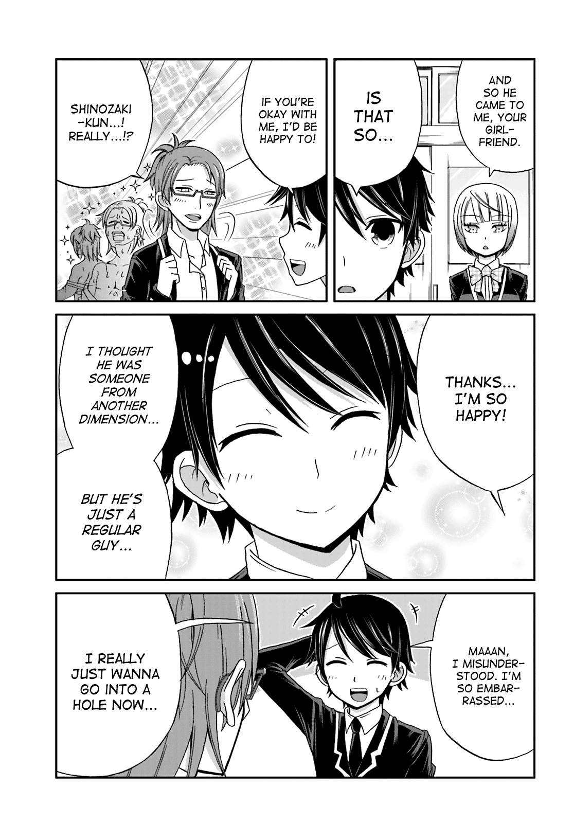 Boku no Kanojo ga Majime Sugiru Shojo Bitch na Ken chapter 23 page 9