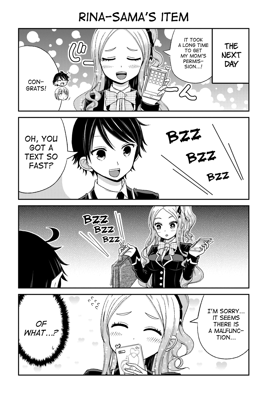 Boku no Kanojo ga Majime Sugiru Shojo Bitch na Ken chapter 24 page 2