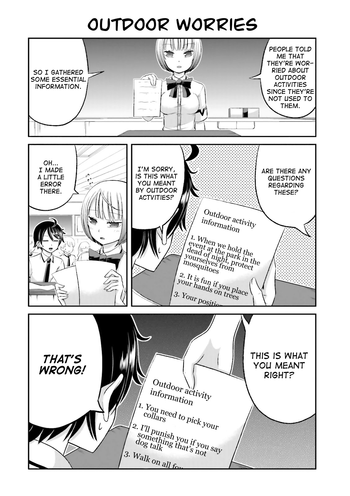 Boku no Kanojo ga Majime Sugiru Shojo Bitch na Ken chapter 33 page 2