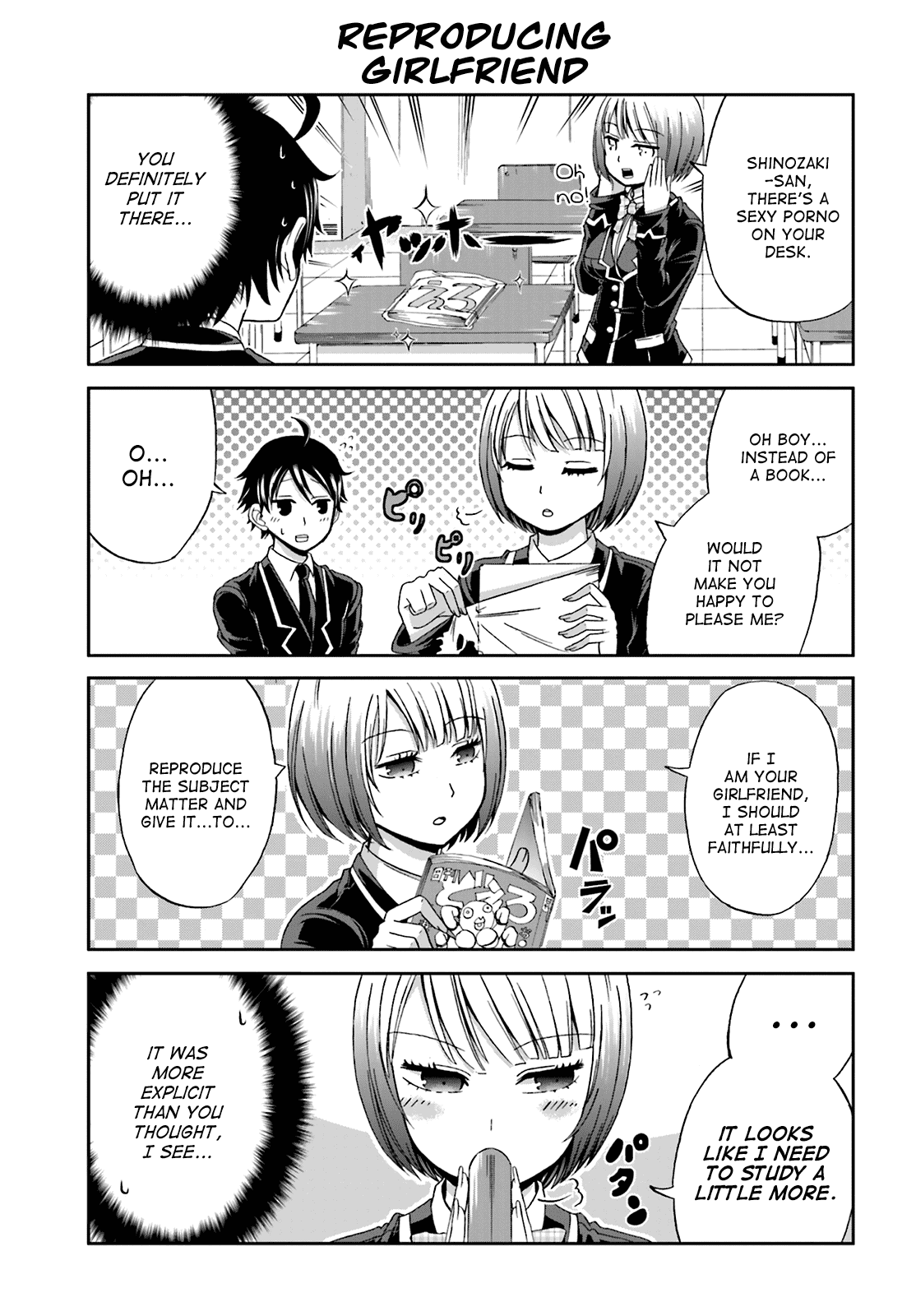 Boku no Kanojo ga Majime Sugiru Shojo Bitch na Ken chapter 4 page 5