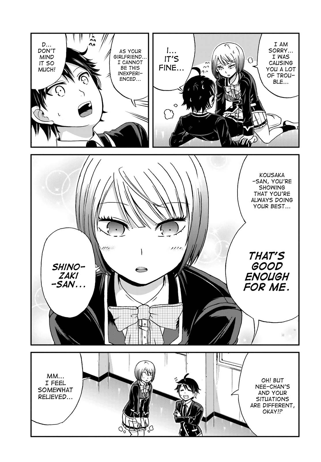 Boku no Kanojo ga Majime Sugiru Shojo Bitch na Ken chapter 4 page 7