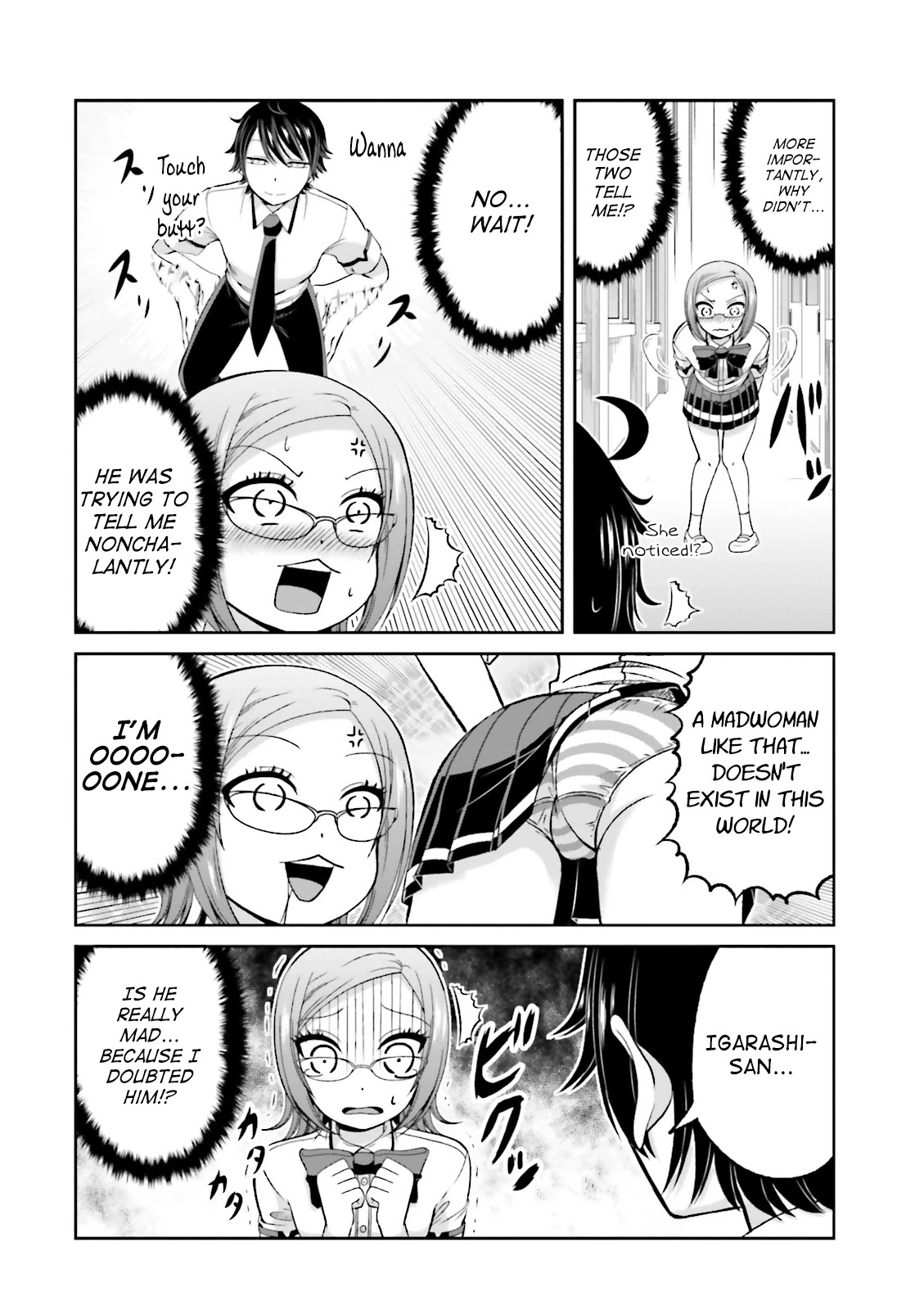 Boku no Kanojo ga Majime Sugiru Shojo Bitch na Ken chapter 48 page 8