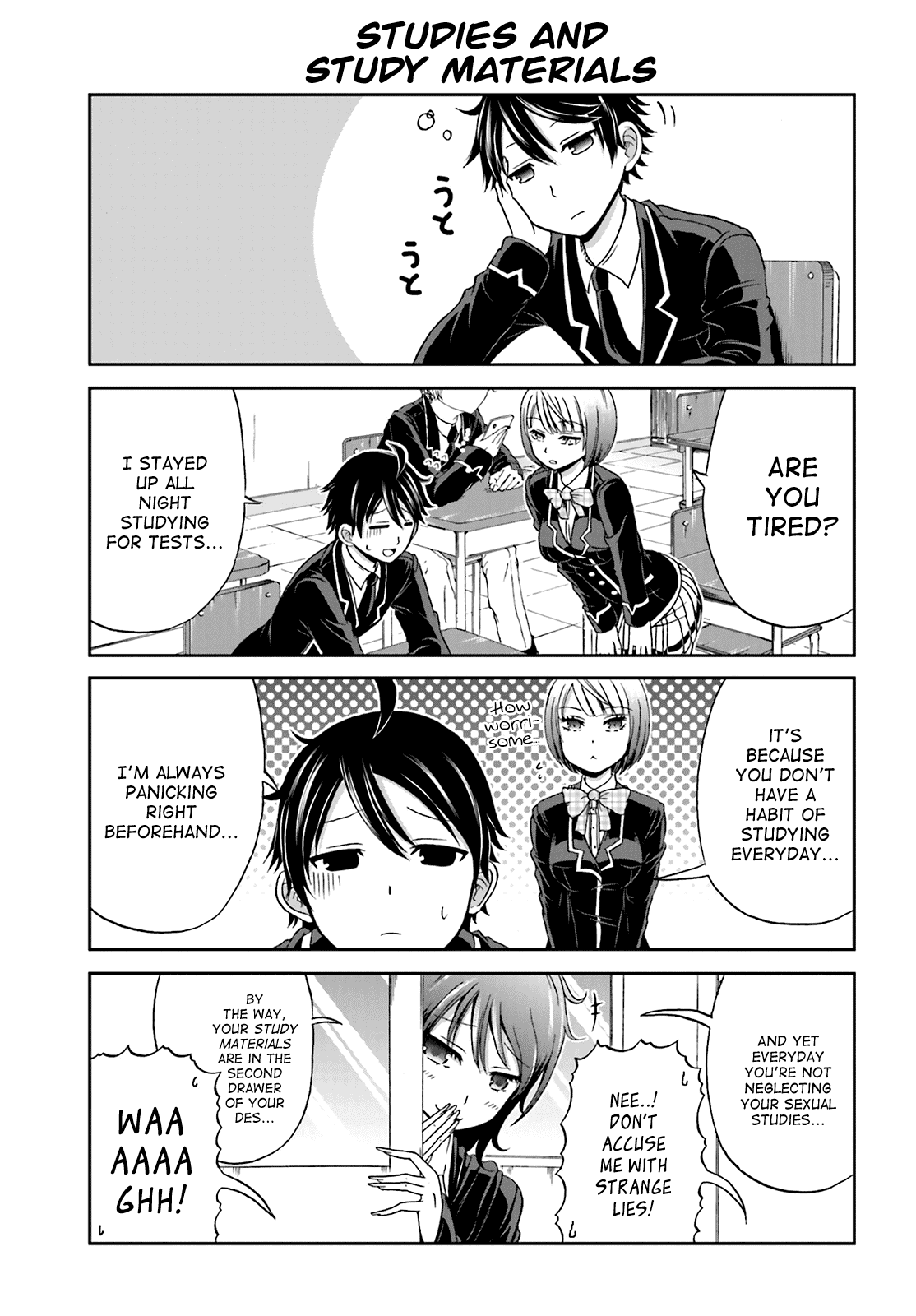 Boku no Kanojo ga Majime Sugiru Shojo Bitch na Ken chapter 5 page 3
