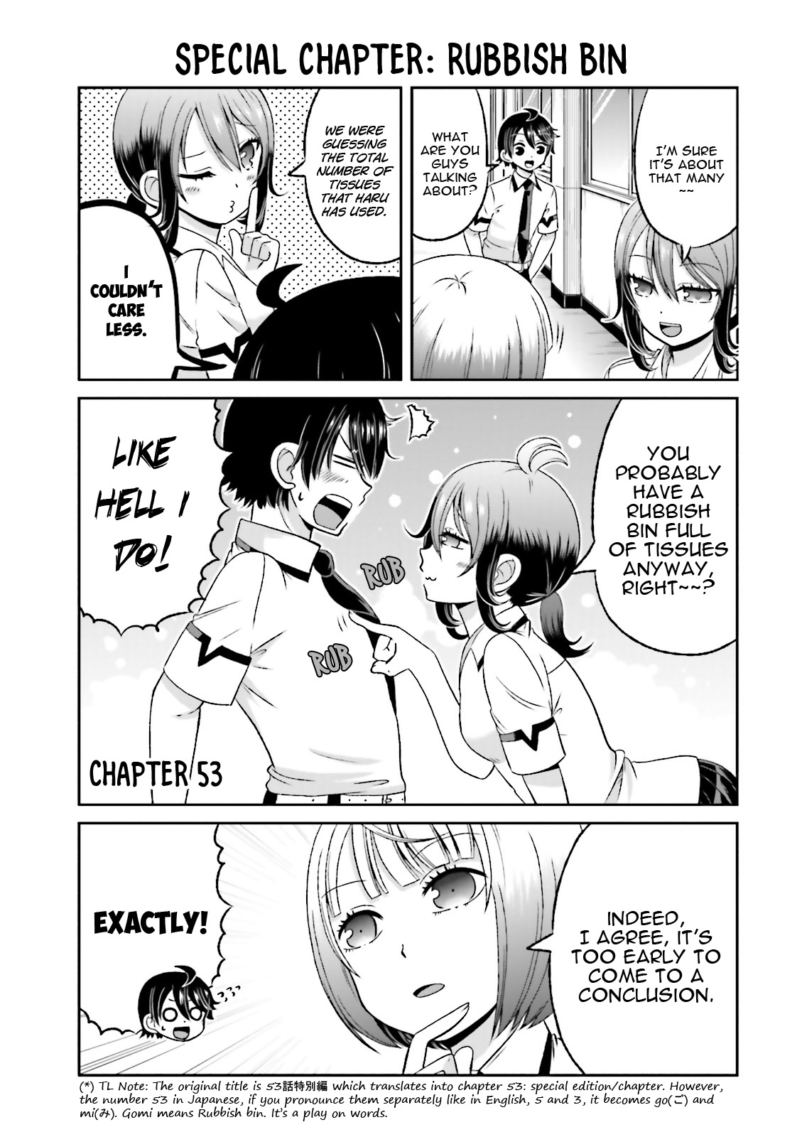 Boku no Kanojo ga Majime Sugiru Shojo Bitch na Ken chapter 53 page 2