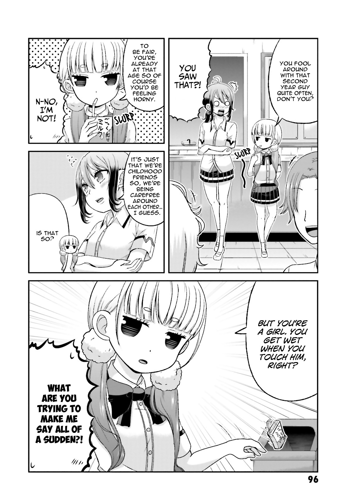 Boku no Kanojo ga Majime Sugiru Shojo Bitch na Ken chapter 54 page 3