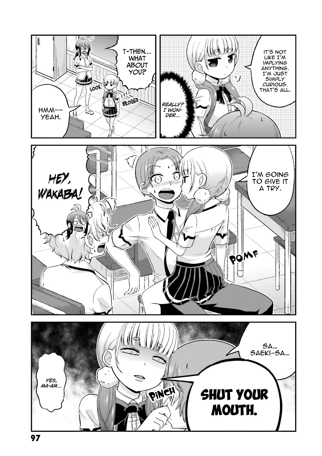 Boku no Kanojo ga Majime Sugiru Shojo Bitch na Ken chapter 54 page 4