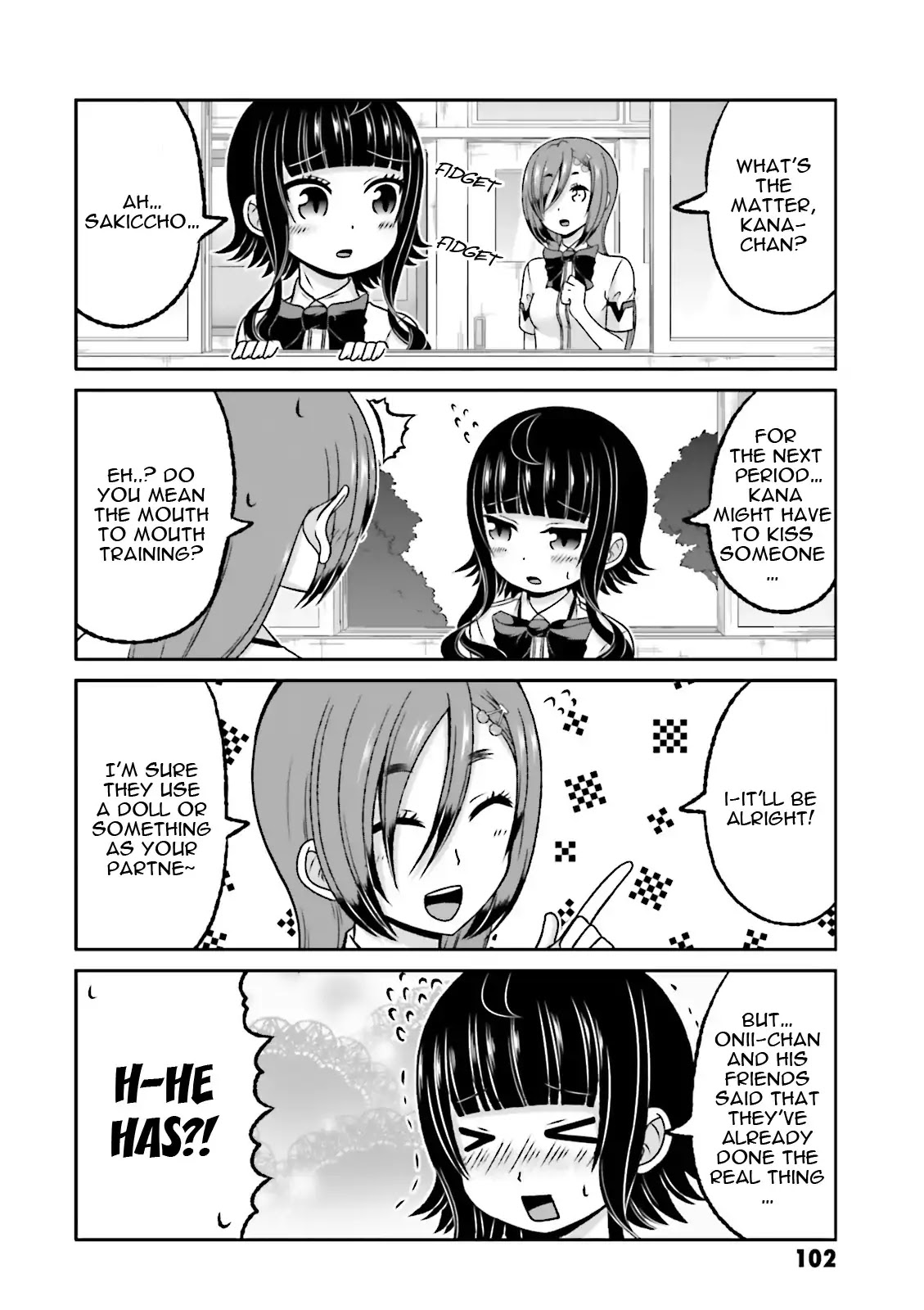 Boku no Kanojo ga Majime Sugiru Shojo Bitch na Ken chapter 58 page 10