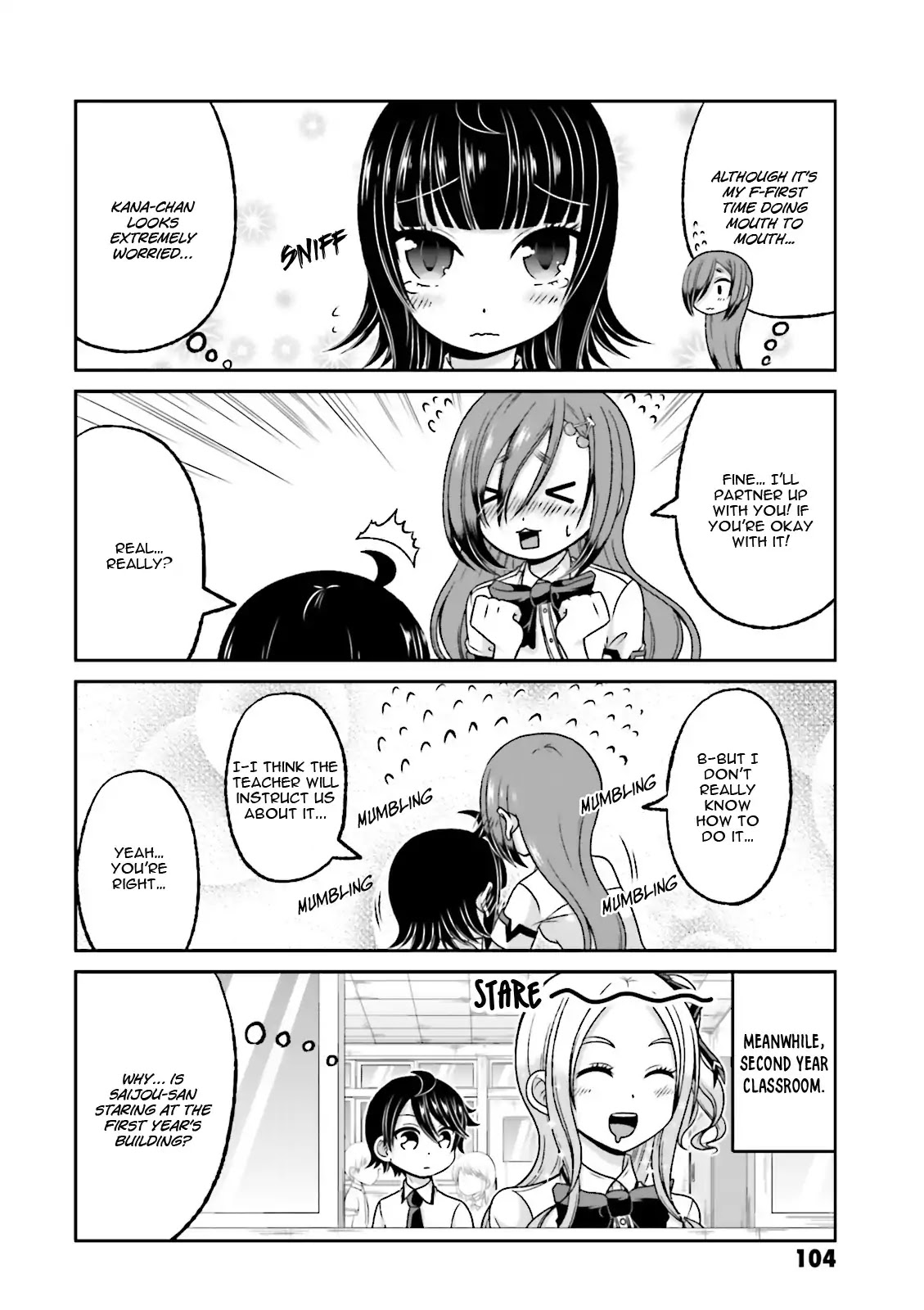Boku no Kanojo ga Majime Sugiru Shojo Bitch na Ken chapter 58 page 12
