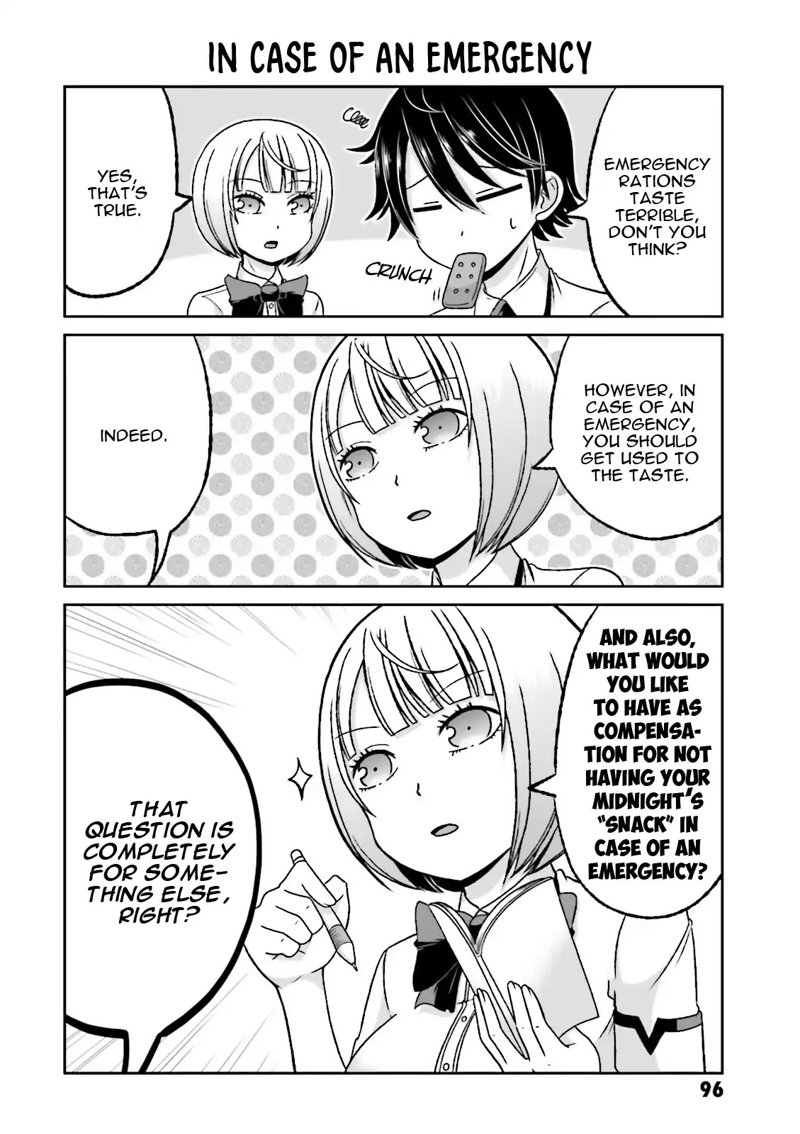 Boku no Kanojo ga Majime Sugiru Shojo Bitch na Ken chapter 58 page 4