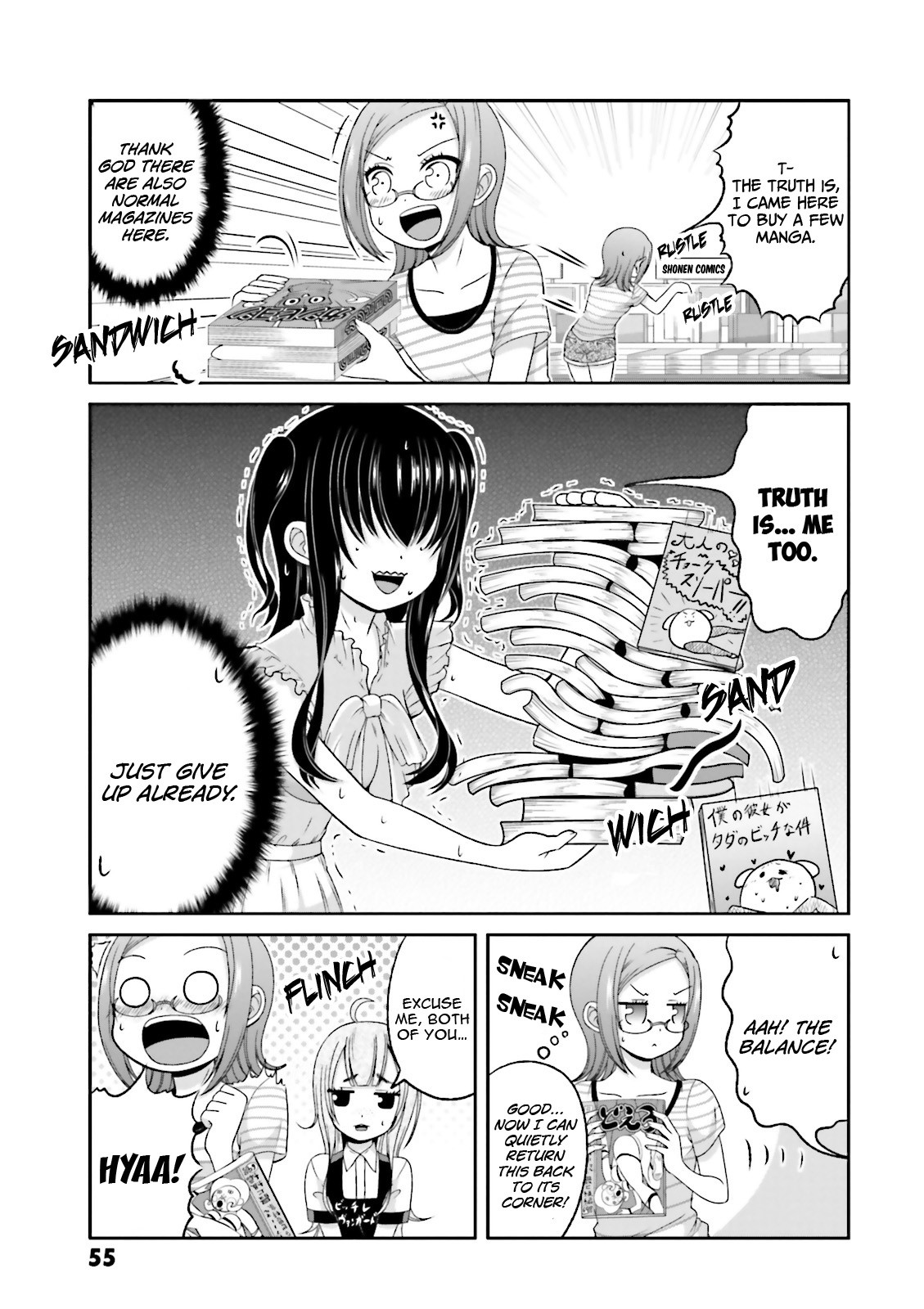Boku no Kanojo ga Majime Sugiru Shojo Bitch na Ken chapter 61 page 4