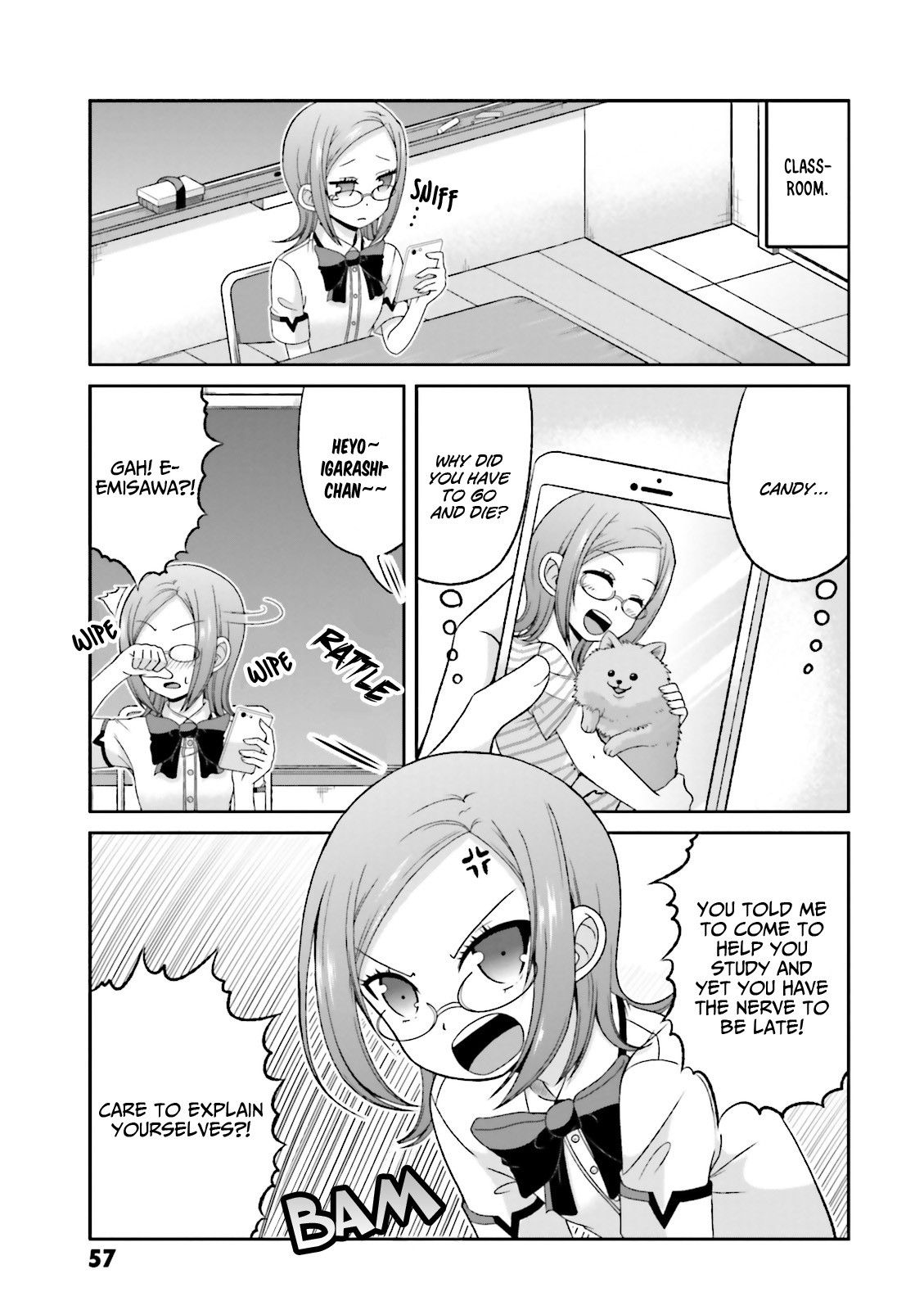 Boku no Kanojo ga Majime Sugiru Shojo Bitch na Ken chapter 61 page 6