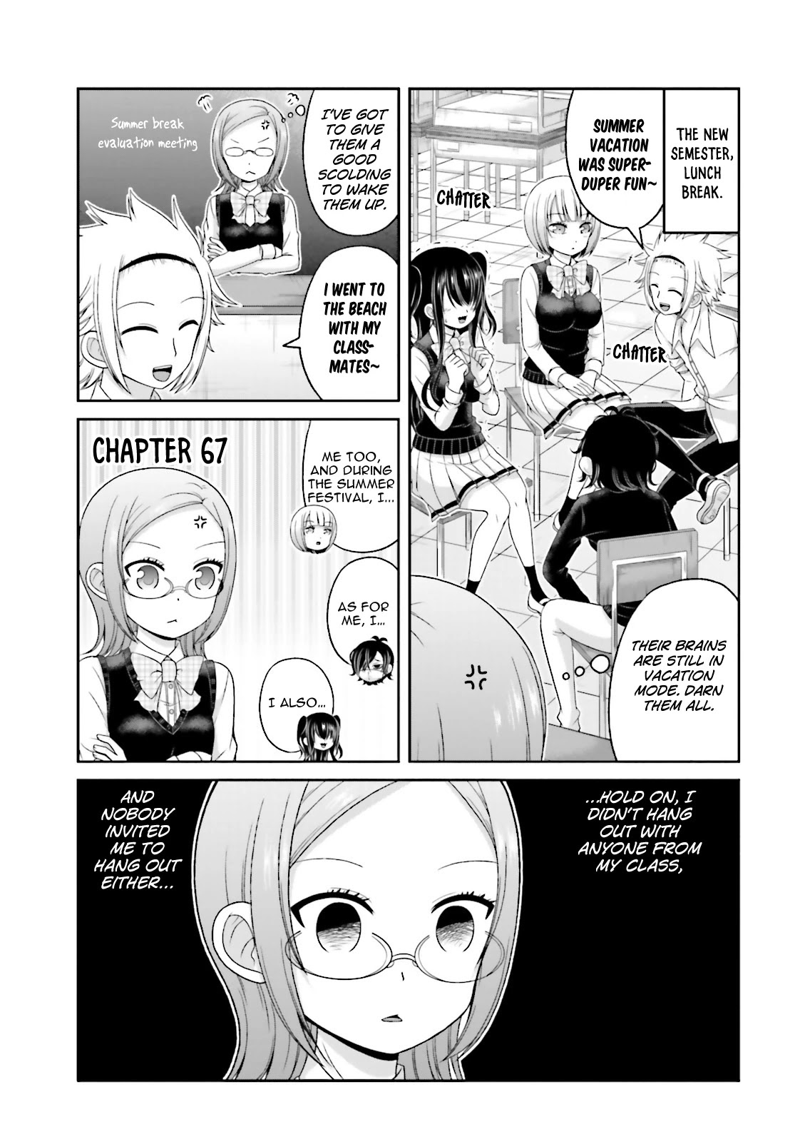Boku no Kanojo ga Majime Sugiru Shojo Bitch na Ken chapter 67 page 2