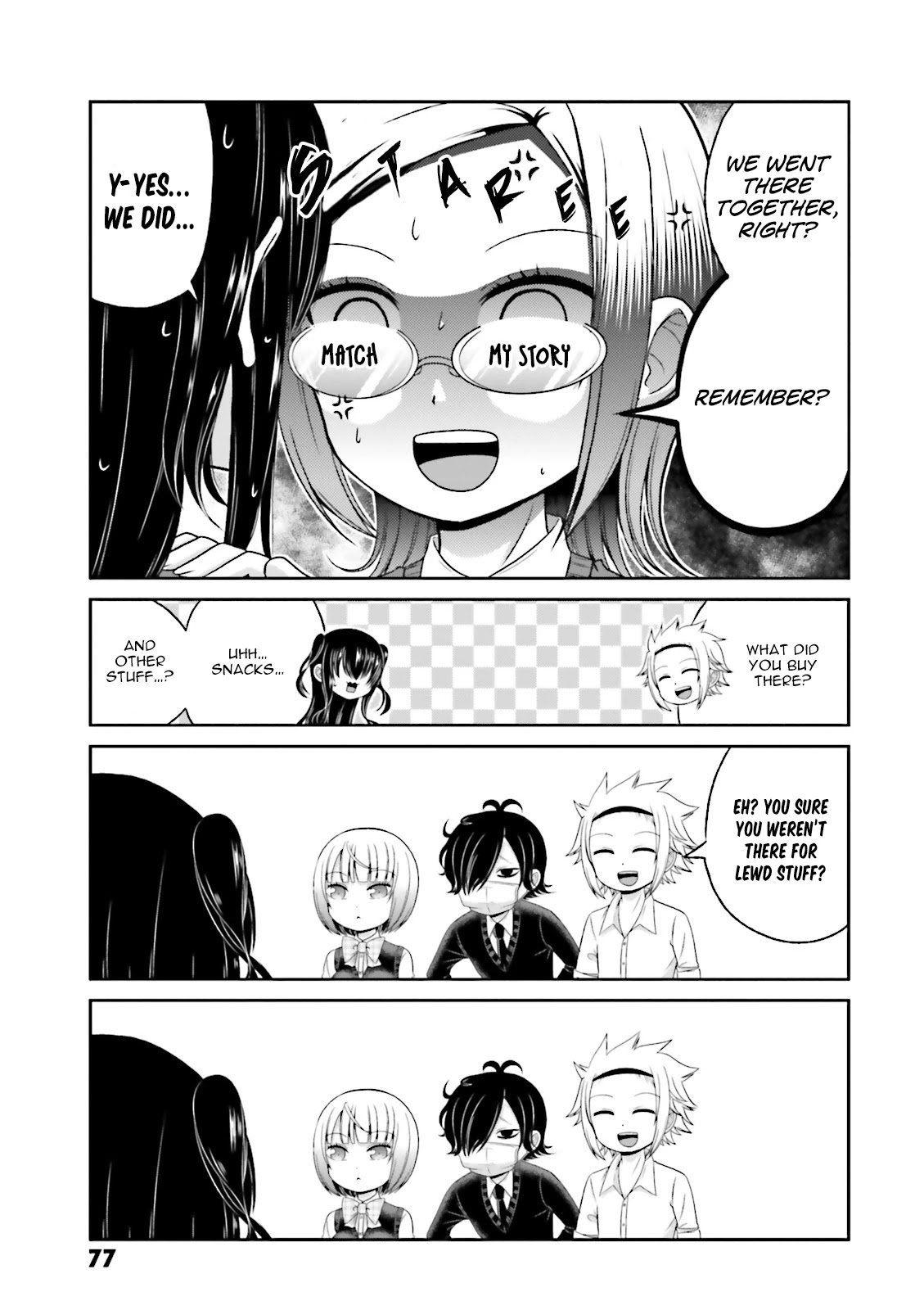 Boku no Kanojo ga Majime Sugiru Shojo Bitch na Ken chapter 67 page 8