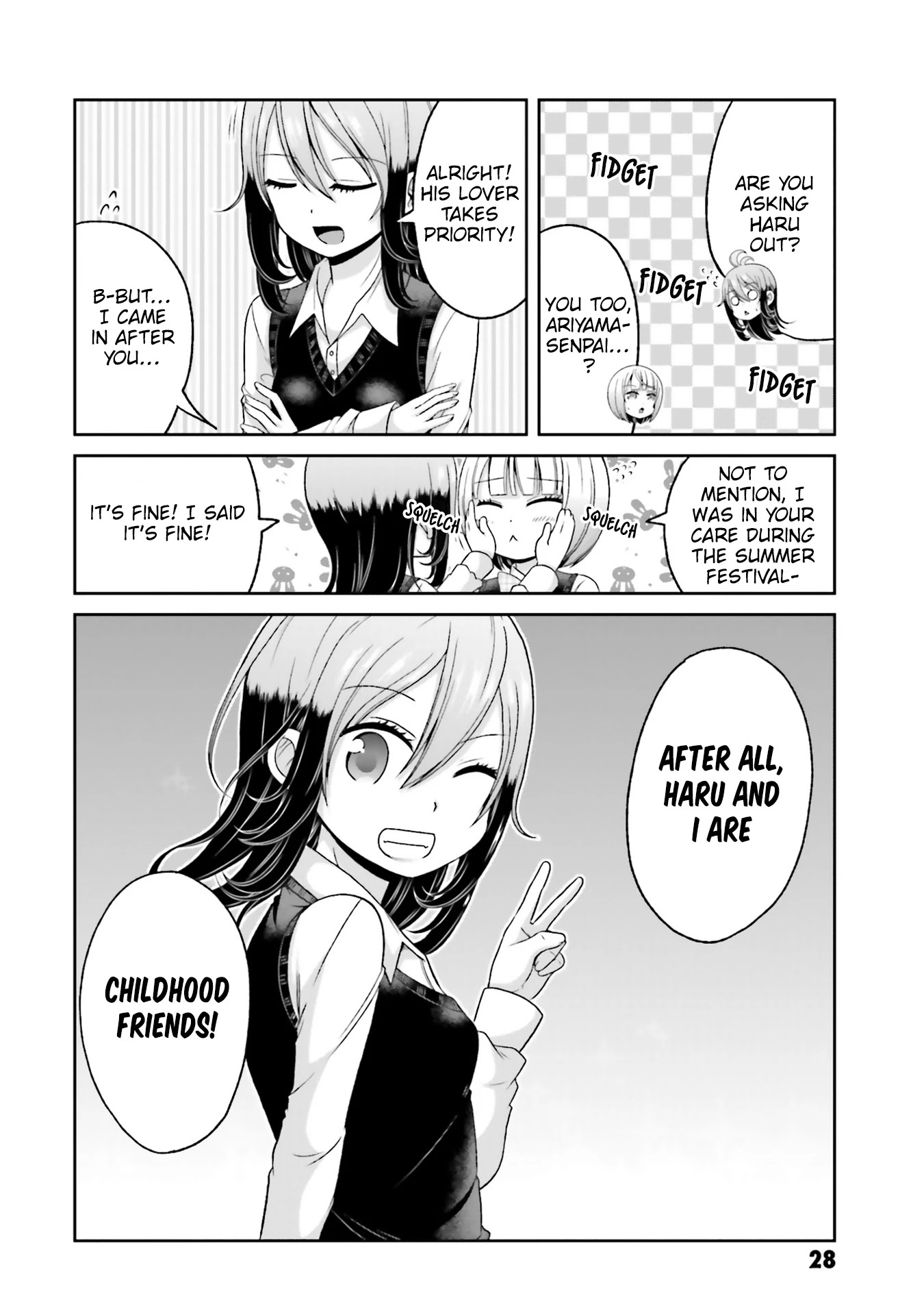 Boku no Kanojo ga Majime Sugiru Shojo Bitch na Ken chapter 71 page 13