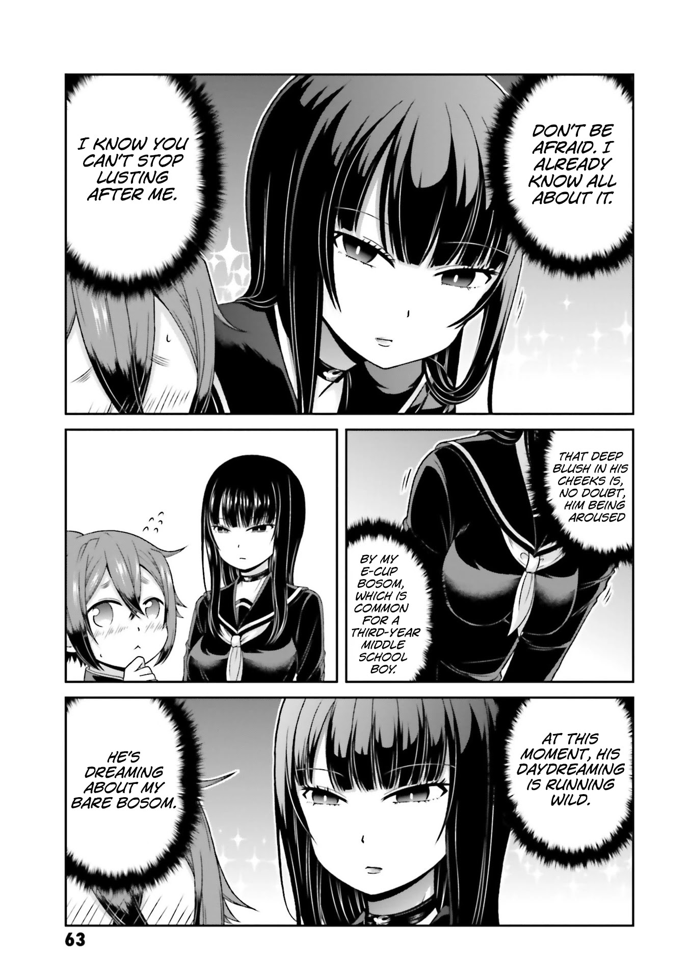 Boku no Kanojo ga Majime Sugiru Shojo Bitch na Ken chapter 74 page 8