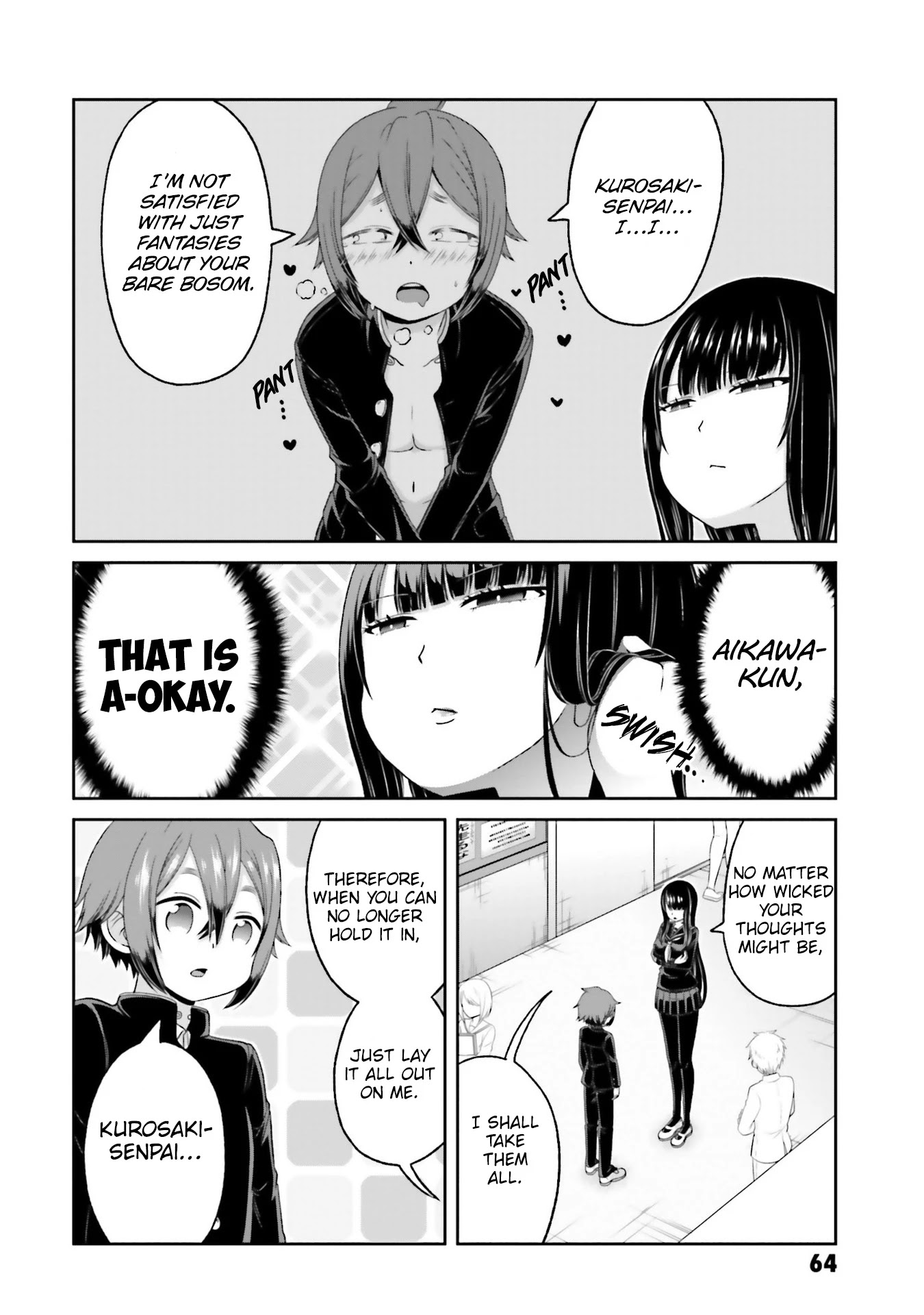 Boku no Kanojo ga Majime Sugiru Shojo Bitch na Ken chapter 74 page 9