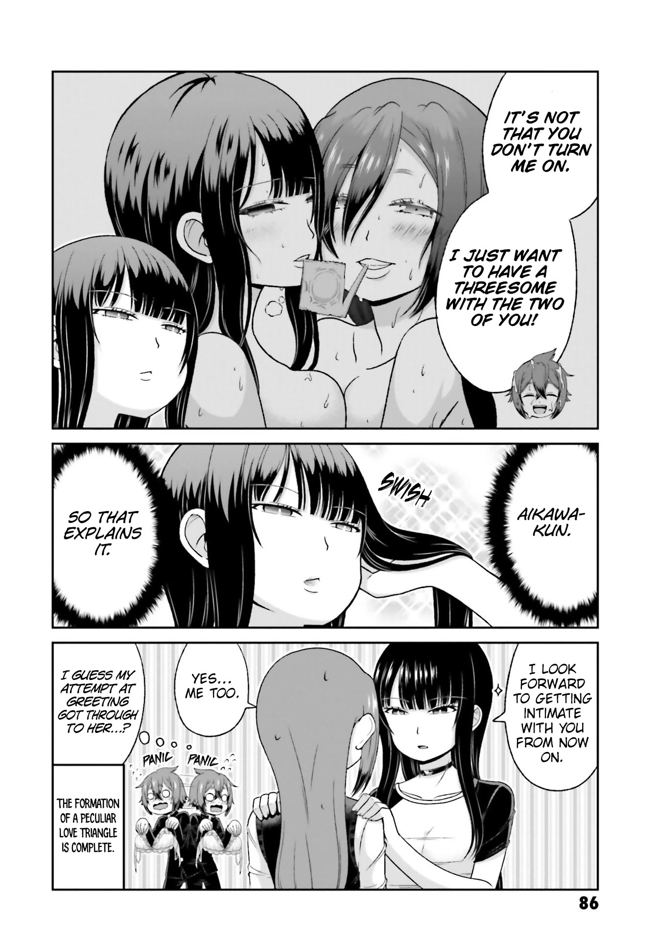 Boku no Kanojo ga Majime Sugiru Shojo Bitch na Ken chapter 76 page 9