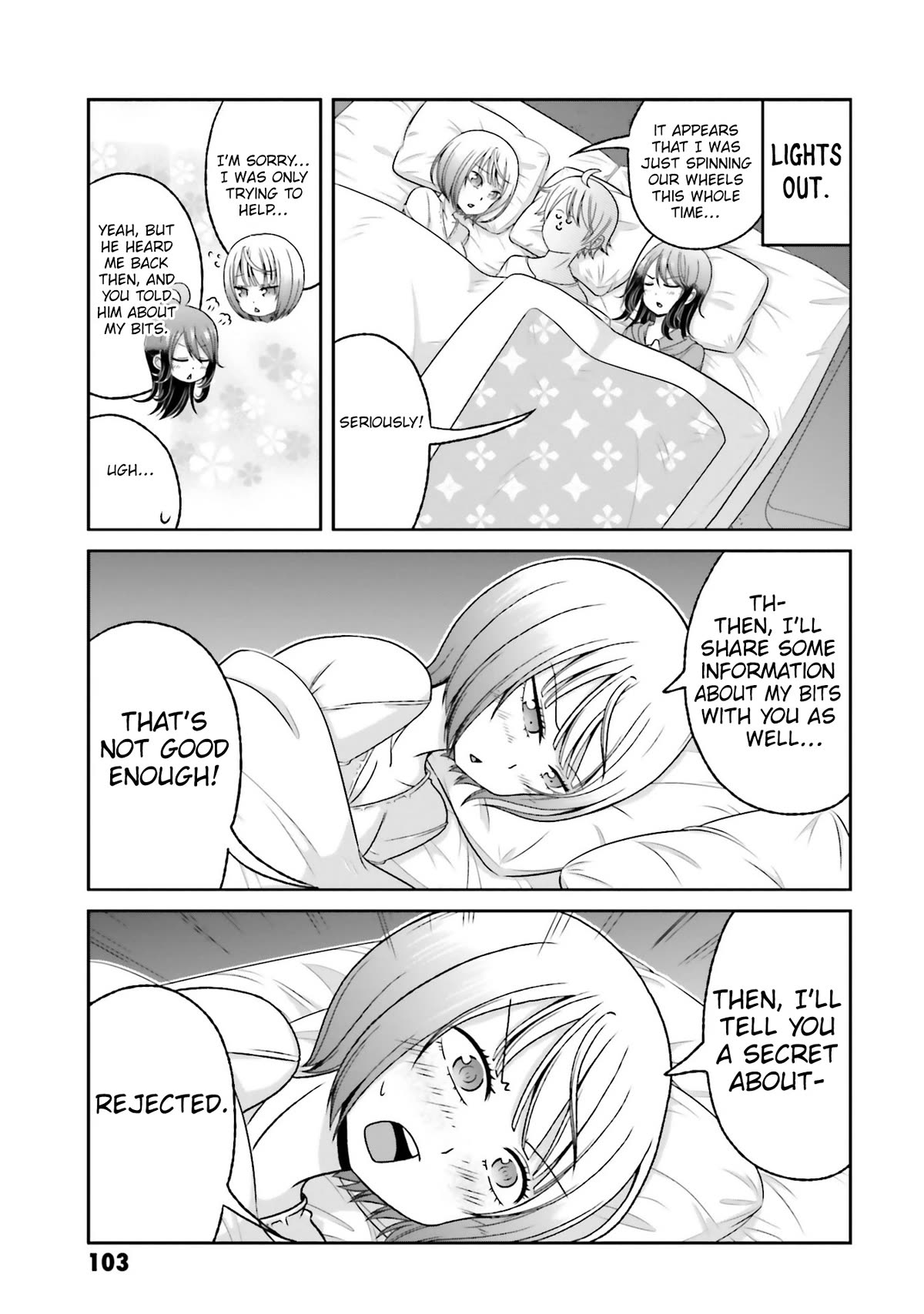 Boku no Kanojo ga Majime Sugiru Shojo Bitch na Ken chapter 77 page 12