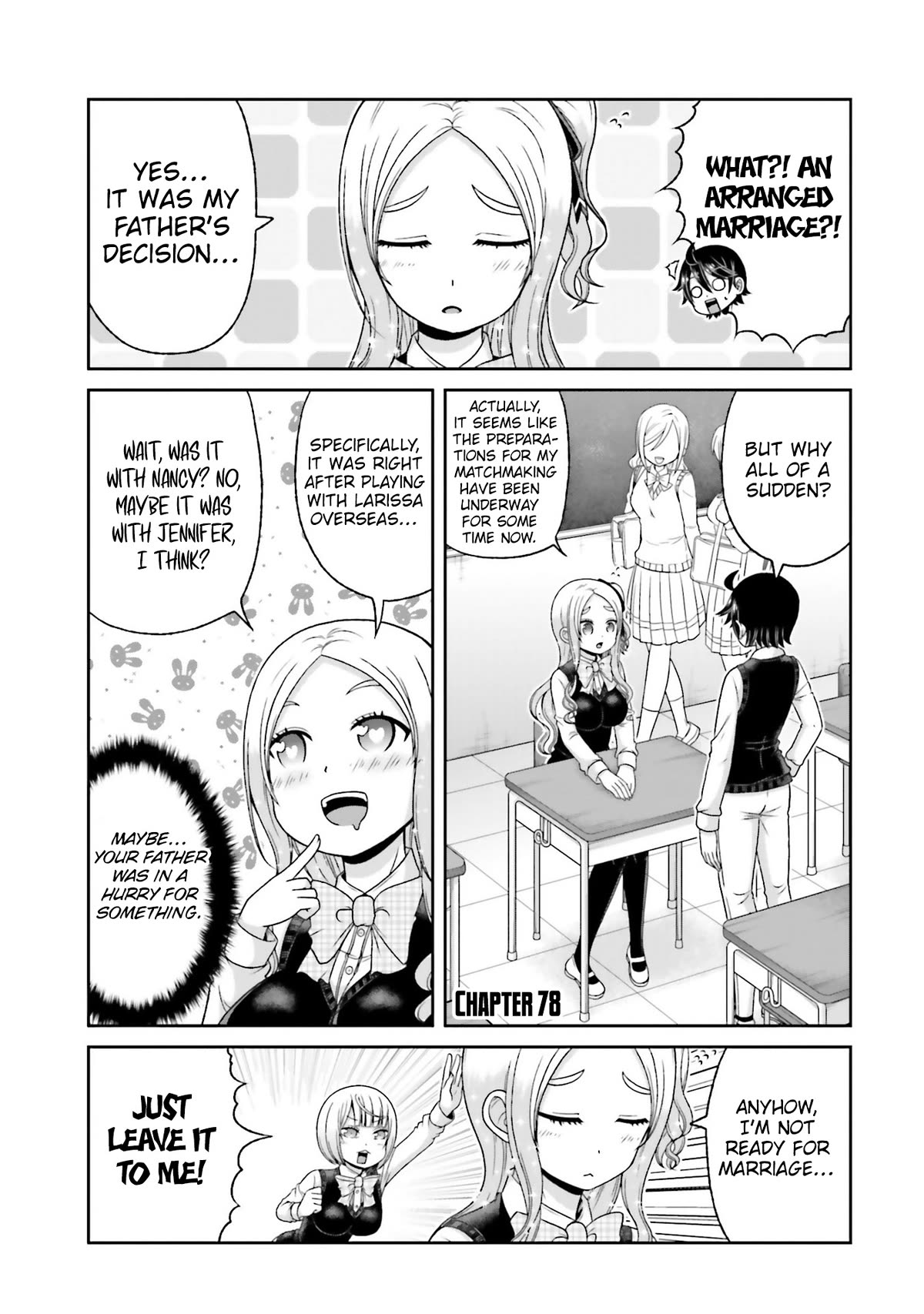 Boku no Kanojo ga Majime Sugiru Shojo Bitch na Ken chapter 78 page 2