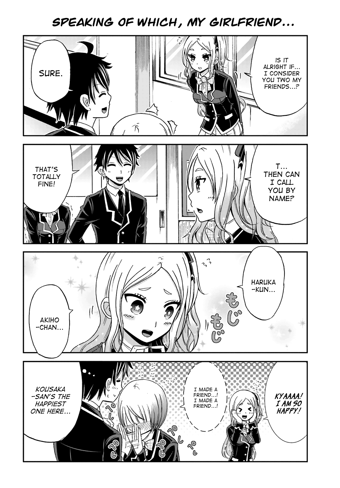 Boku no Kanojo ga Majime Sugiru Shojo Bitch na Ken chapter 8 page 6