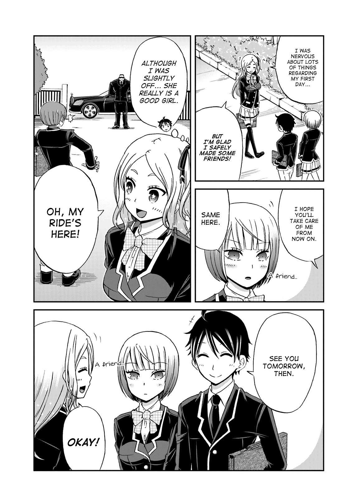 Boku no Kanojo ga Majime Sugiru Shojo Bitch na Ken chapter 8 page 7