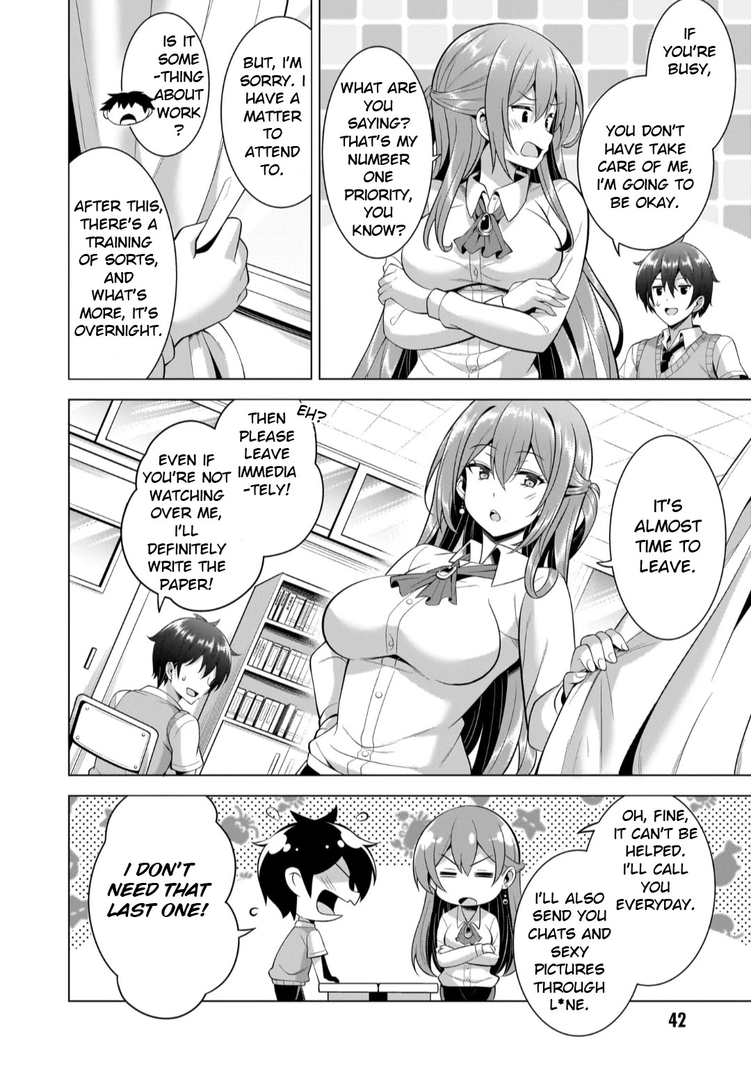 Boku no Kanojo Sensei chapter 48 page 10