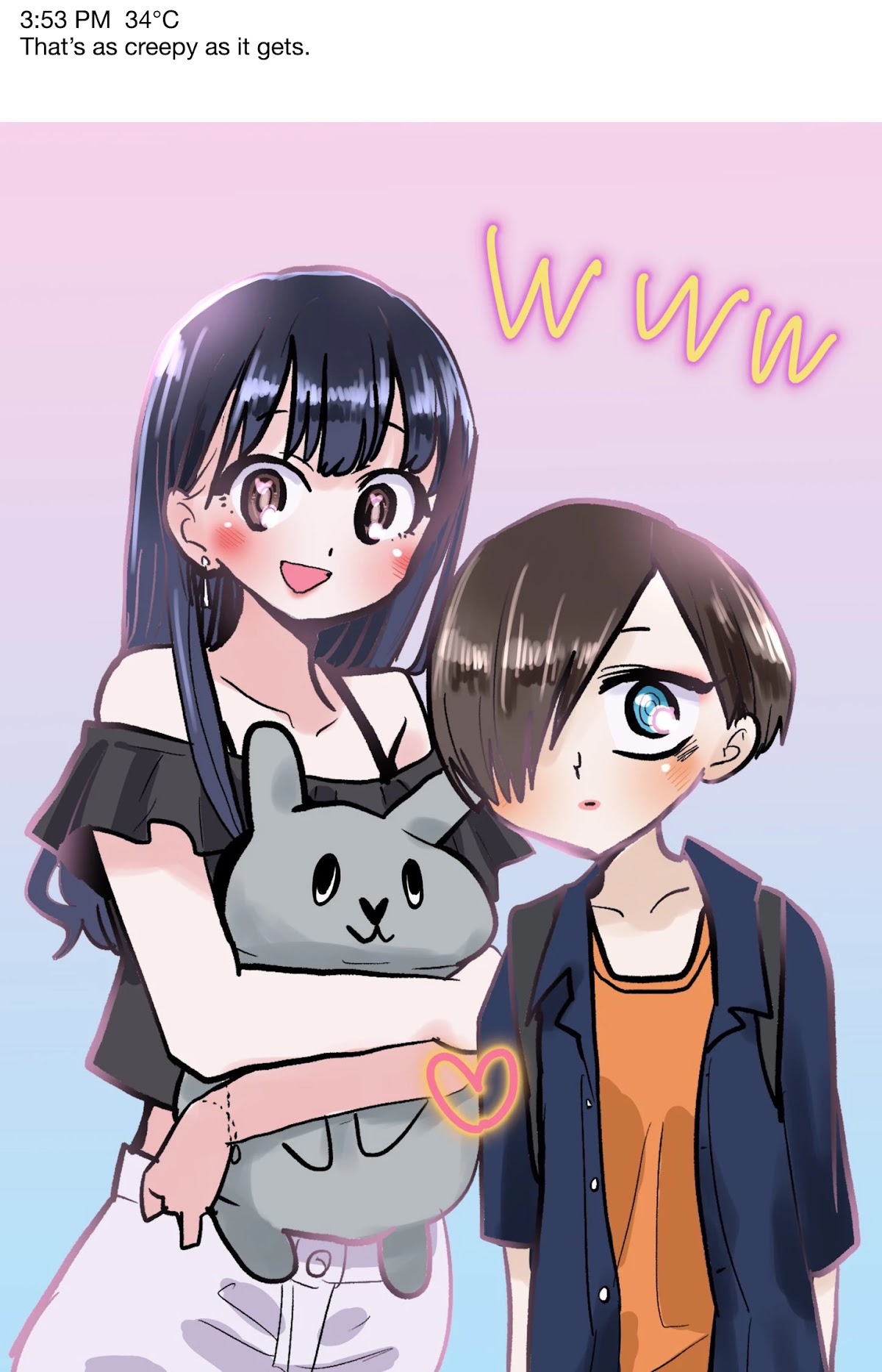 Boku no Kokoro no Yabai Yatsu chapter 100.6 page 7