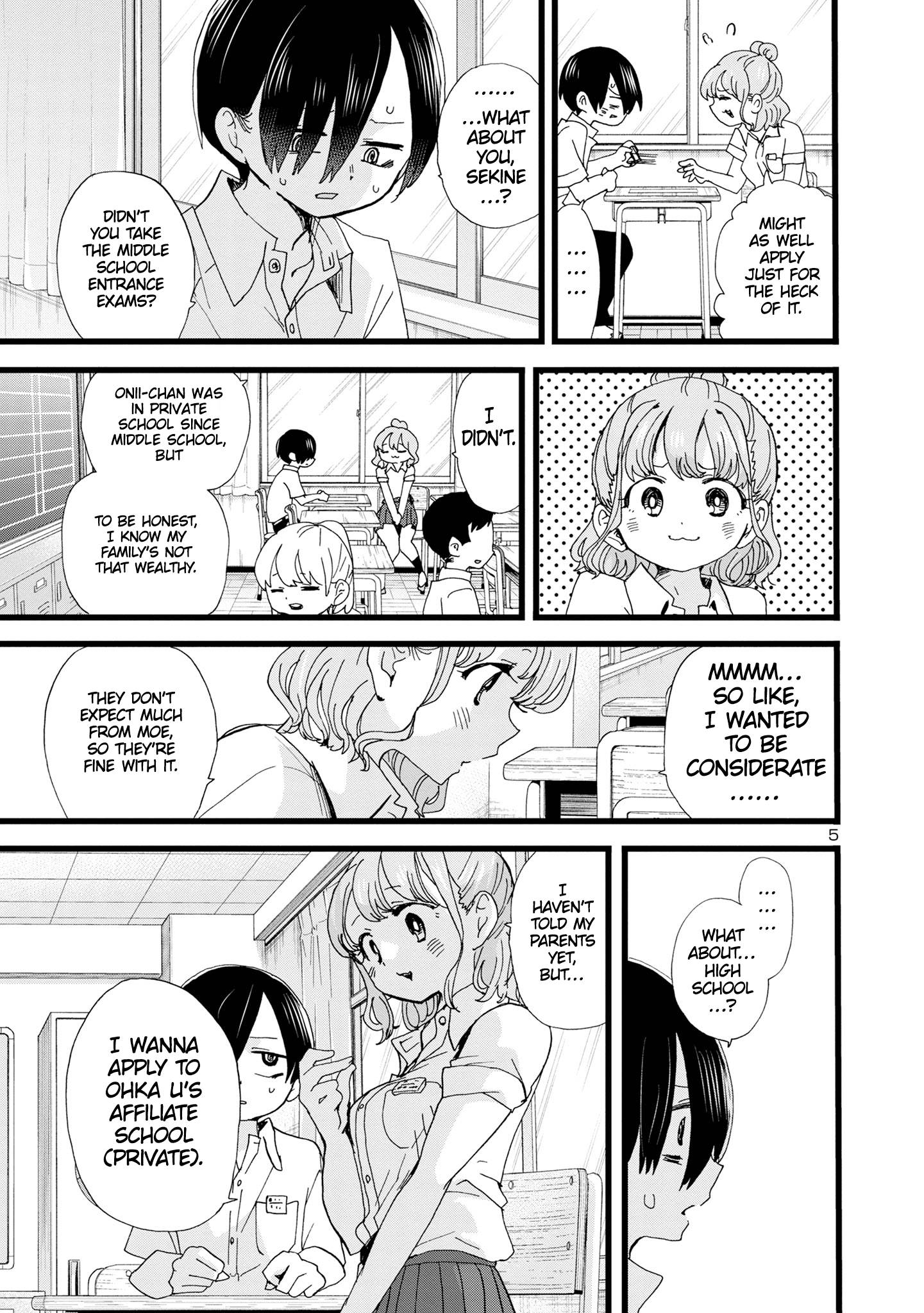 Boku no Kokoro no Yabai Yatsu chapter 117 page 6