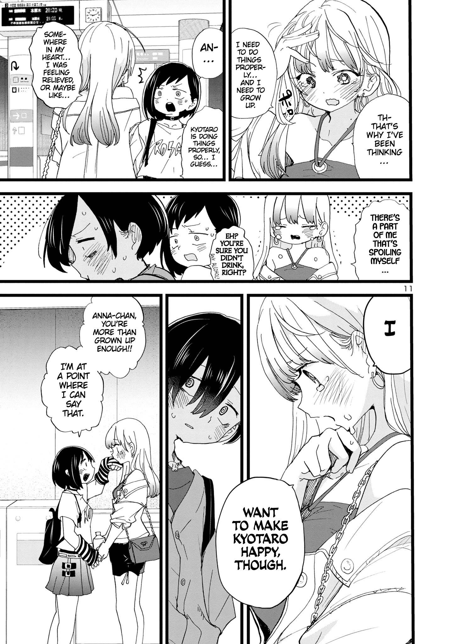 Boku no Kokoro no Yabai Yatsu chapter 120 page 12