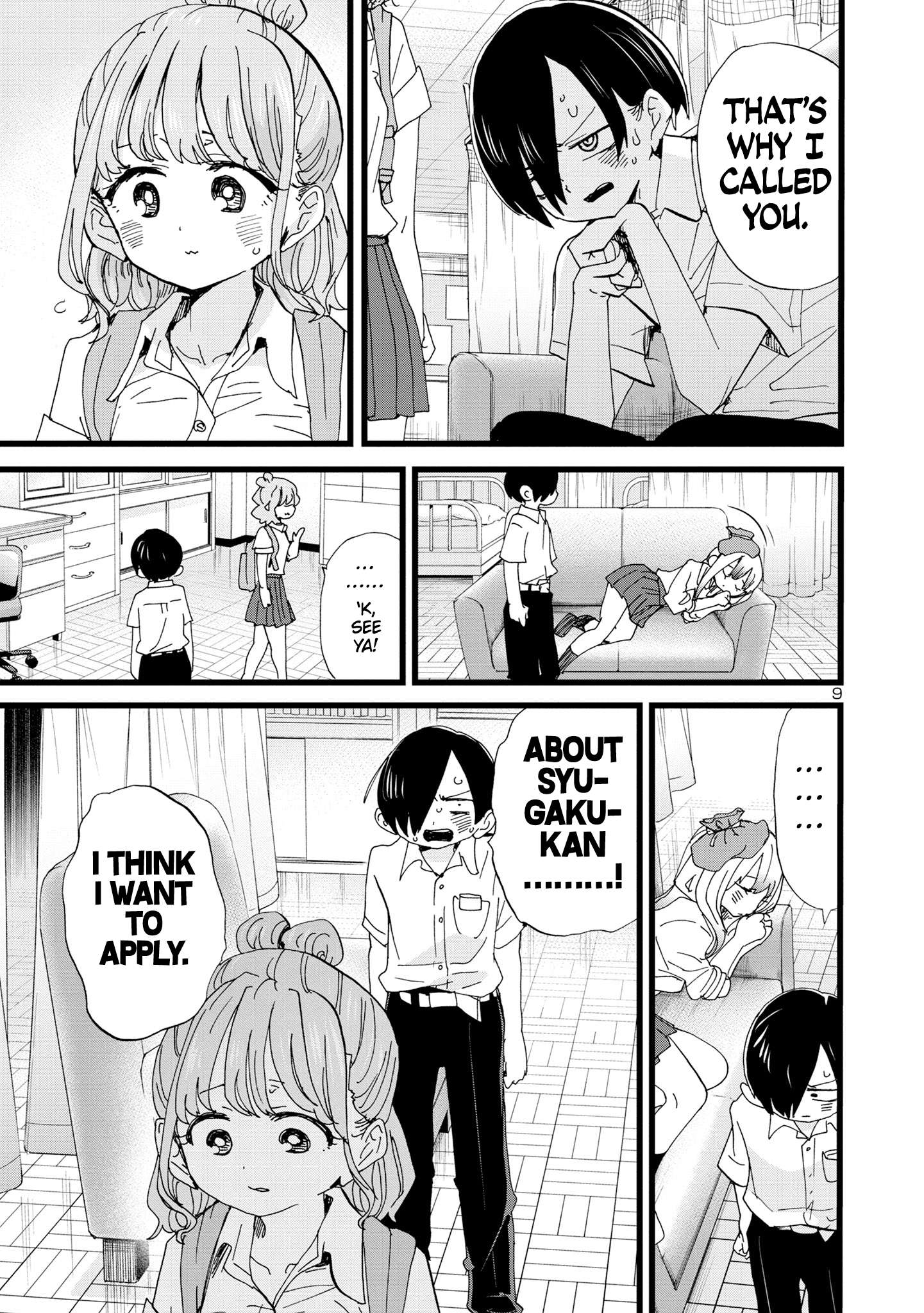 Boku no Kokoro no Yabai Yatsu chapter 122 page 10