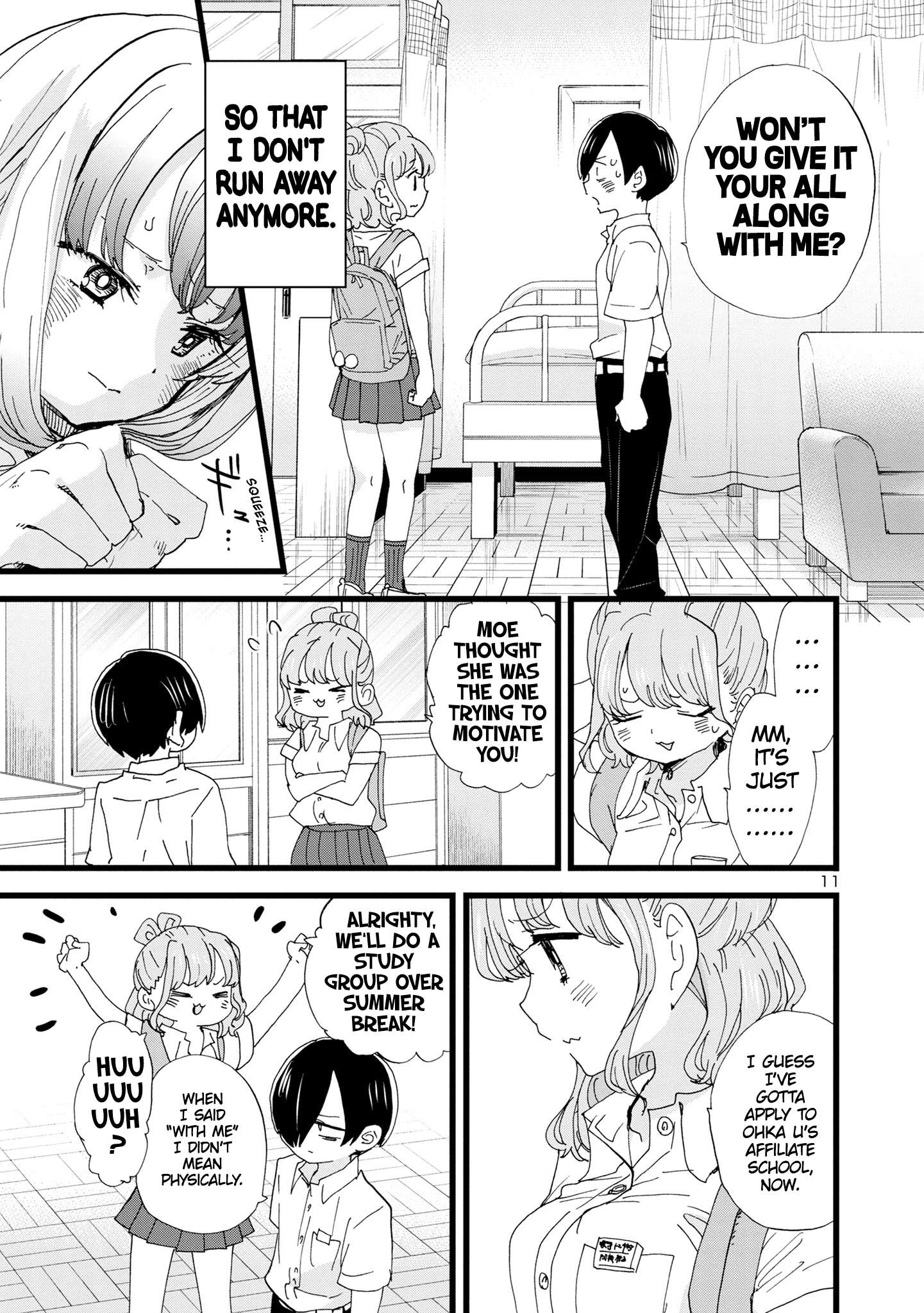 Boku no Kokoro no Yabai Yatsu chapter 122 page 12