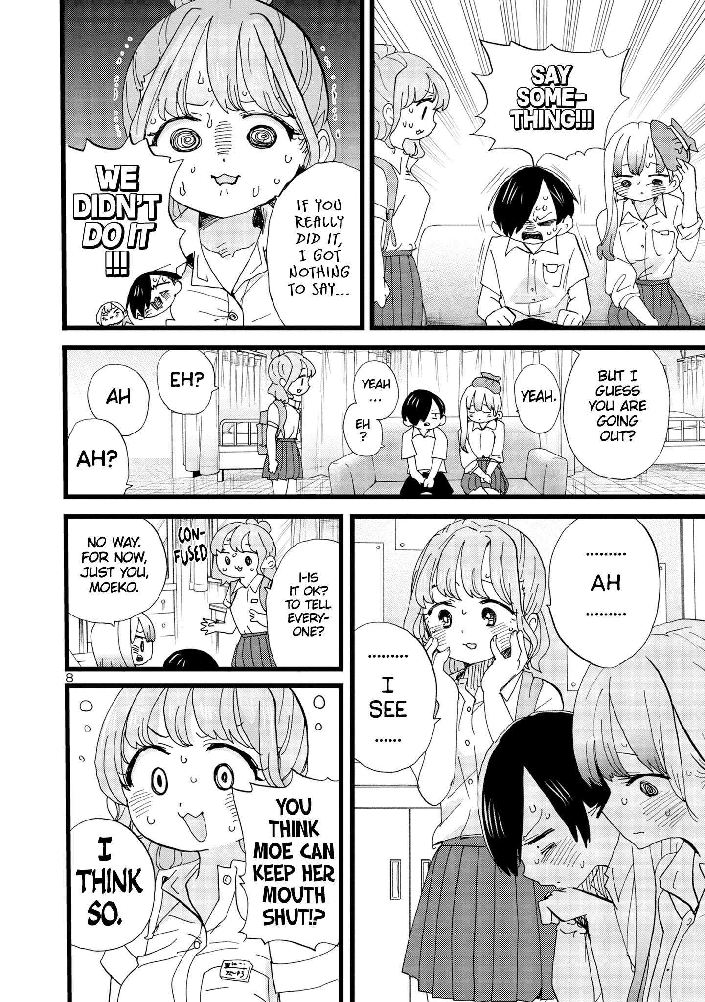 Boku no Kokoro no Yabai Yatsu chapter 122 page 9