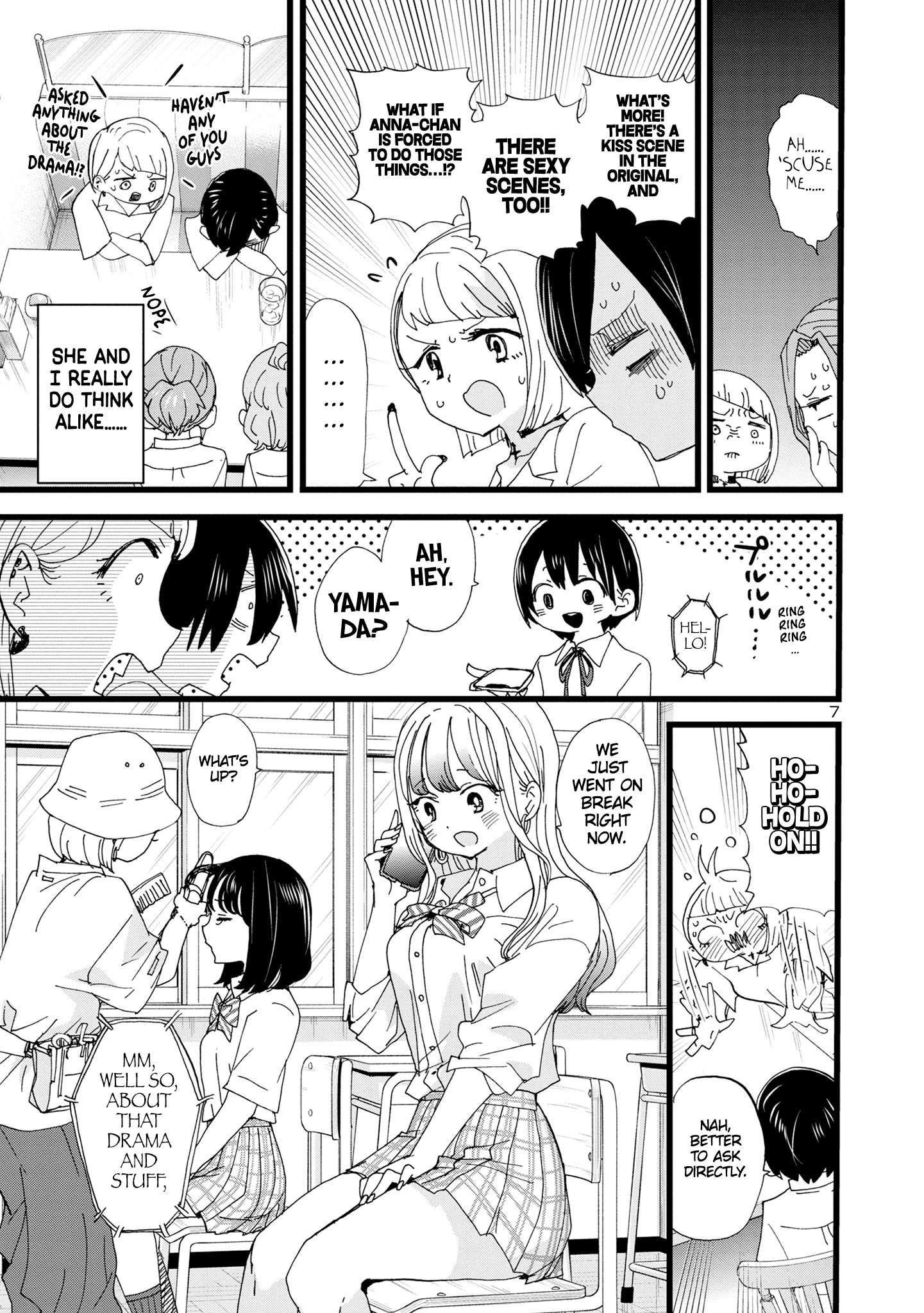 Boku no Kokoro no Yabai Yatsu chapter 123 page 8