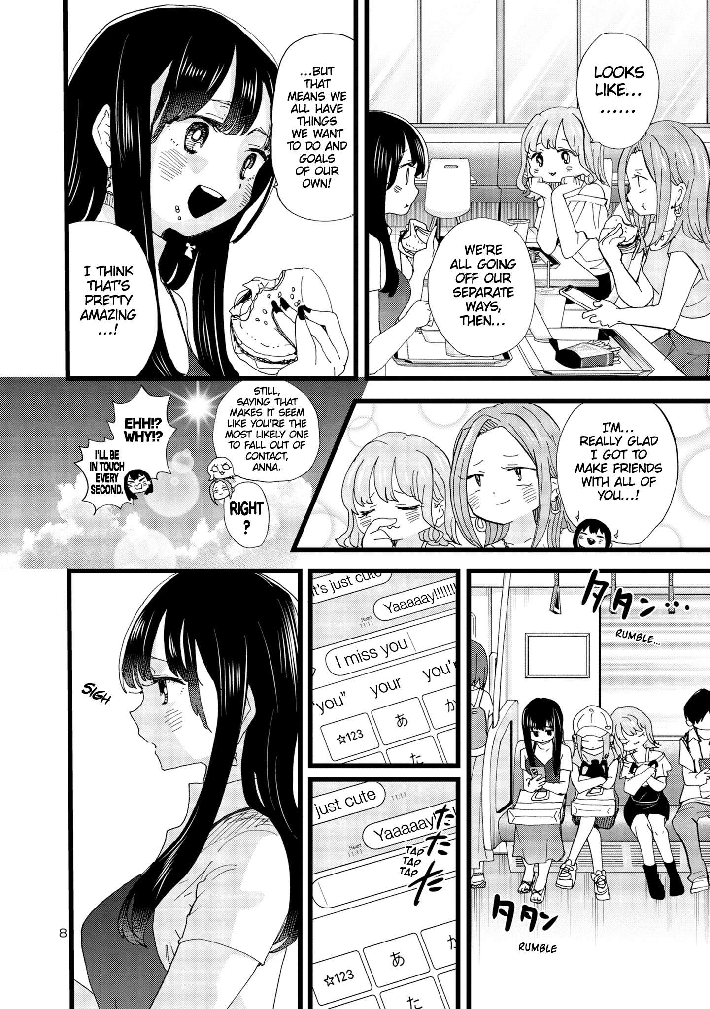 Boku no Kokoro no Yabai Yatsu chapter 124 page 9