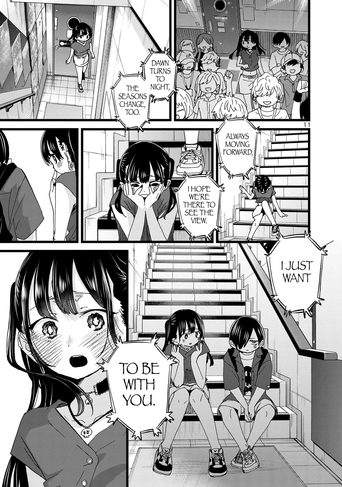 Boku no Kokoro no Yabai Yatsu chapter 127 page 12