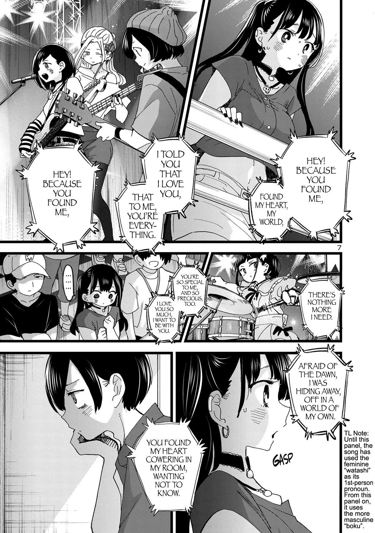 Boku no Kokoro no Yabai Yatsu chapter 127 page 8