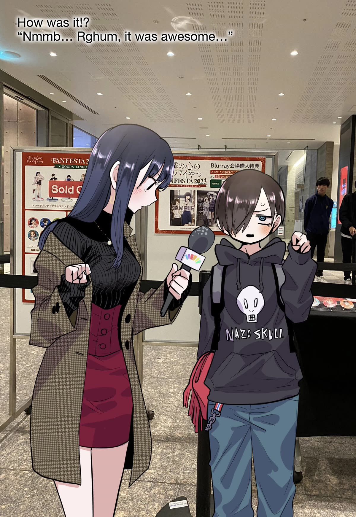 Boku no Kokoro no Yabai Yatsu chapter 134.2 page 3