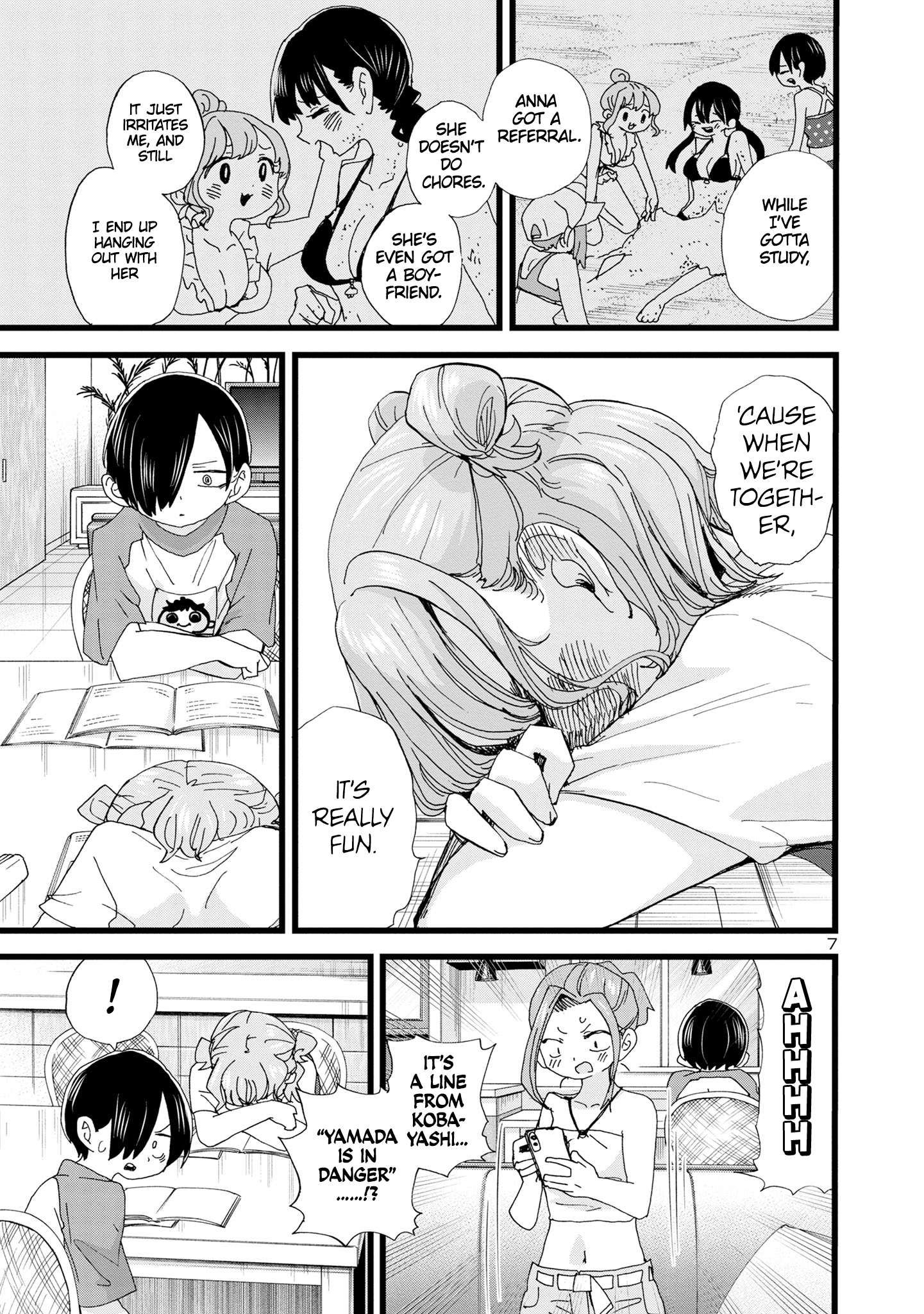 Boku no Kokoro no Yabai Yatsu chapter 134 page 8