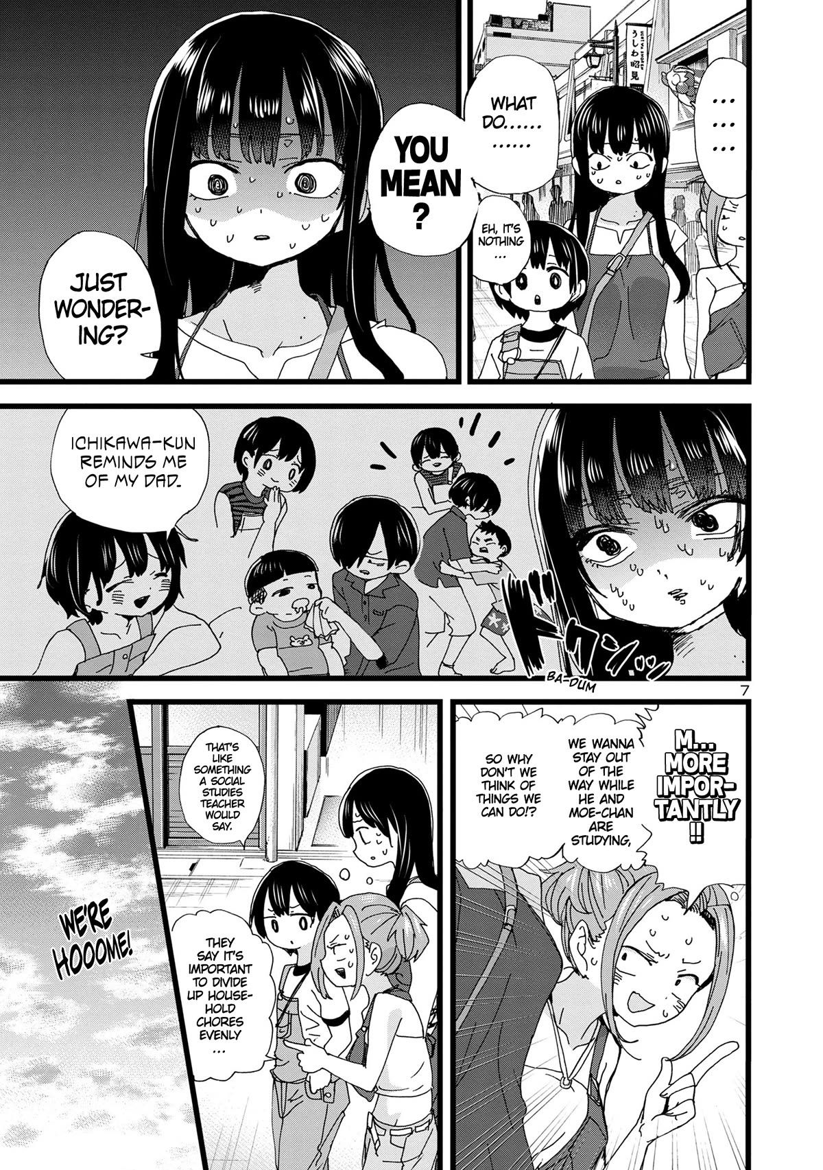 Boku no Kokoro no Yabai Yatsu chapter 135 page 8