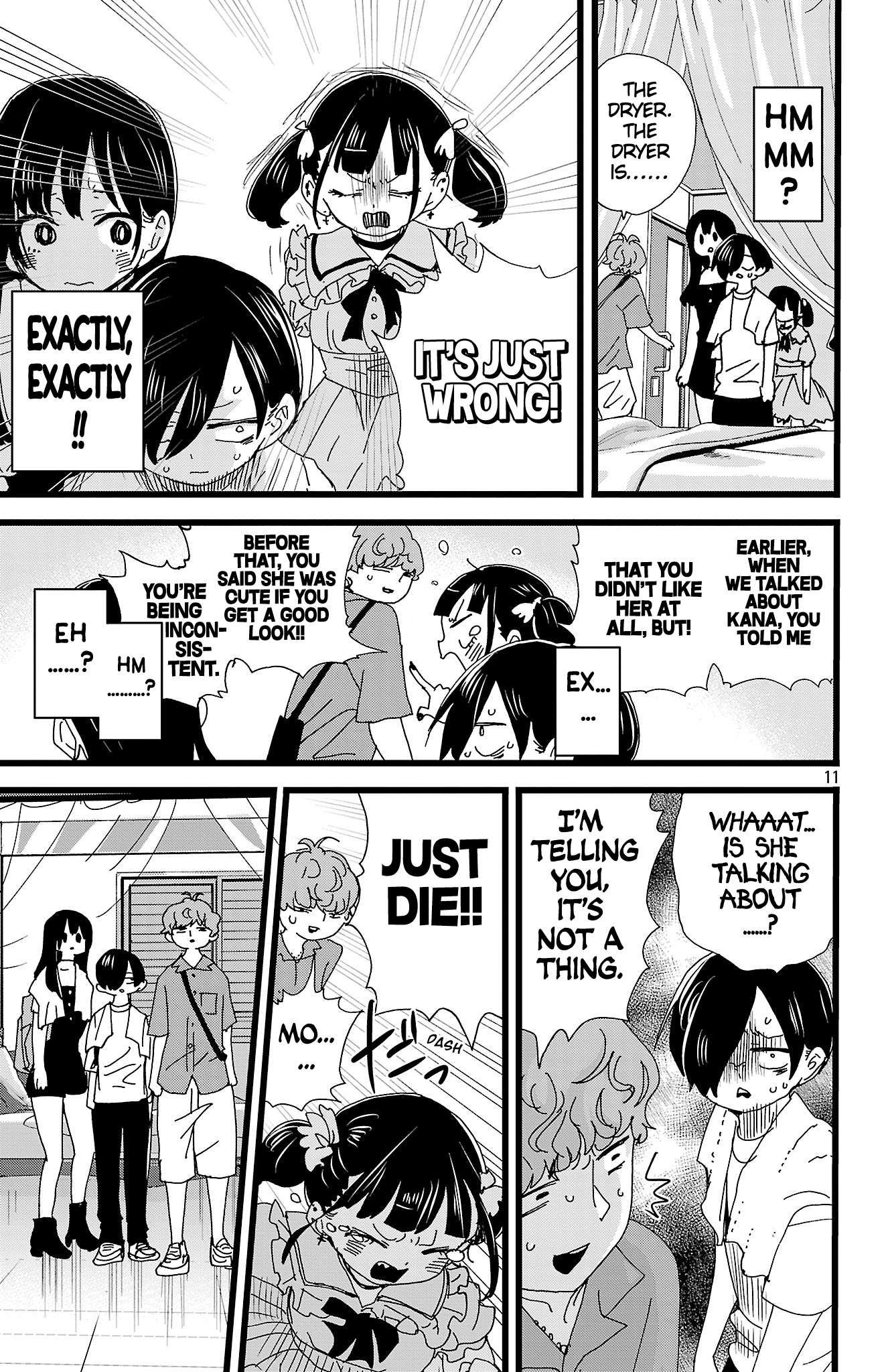 Boku no Kokoro no Yabai Yatsu chapter 139 page 12