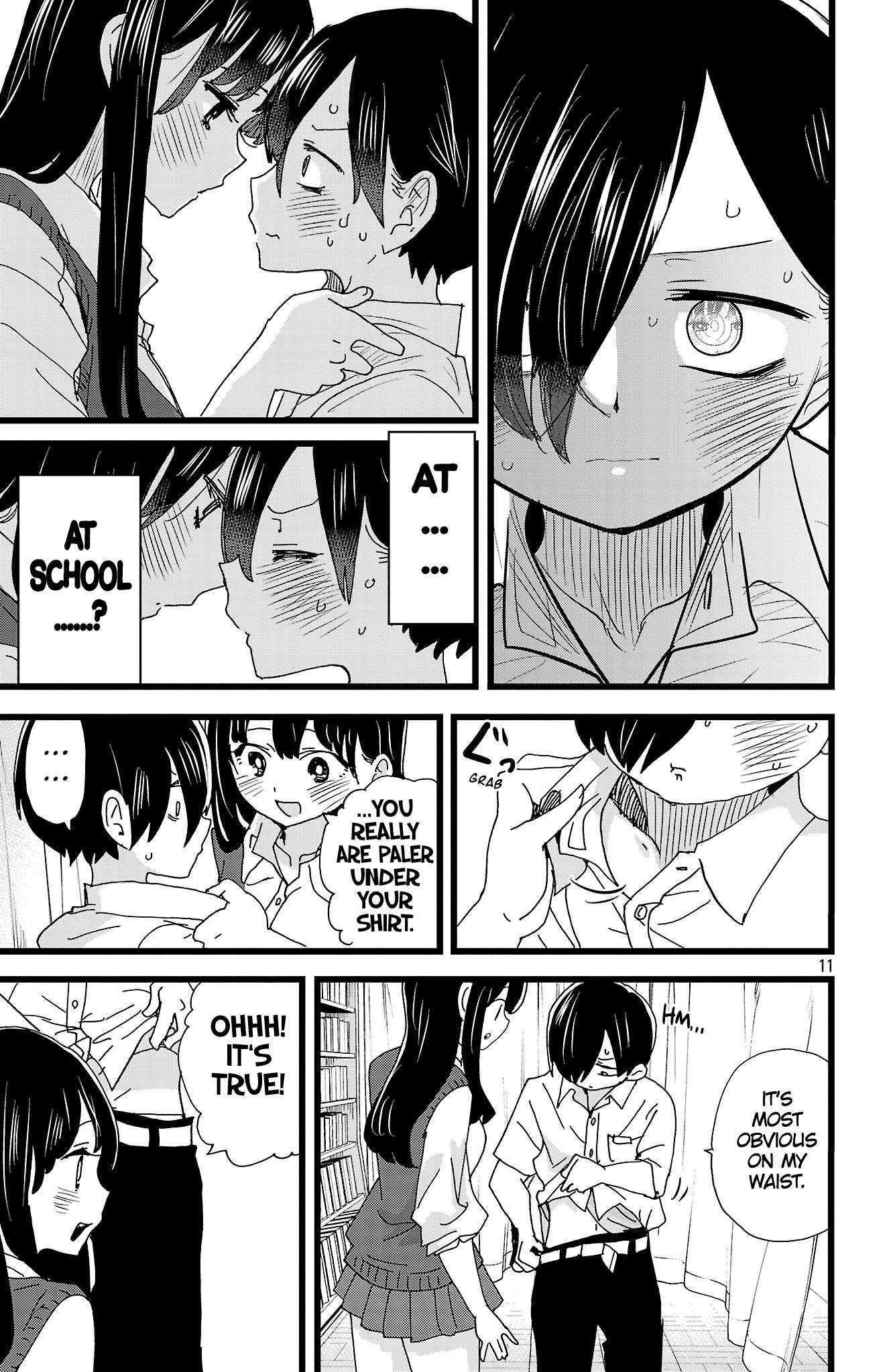 Boku no Kokoro no Yabai Yatsu chapter 142 page 12