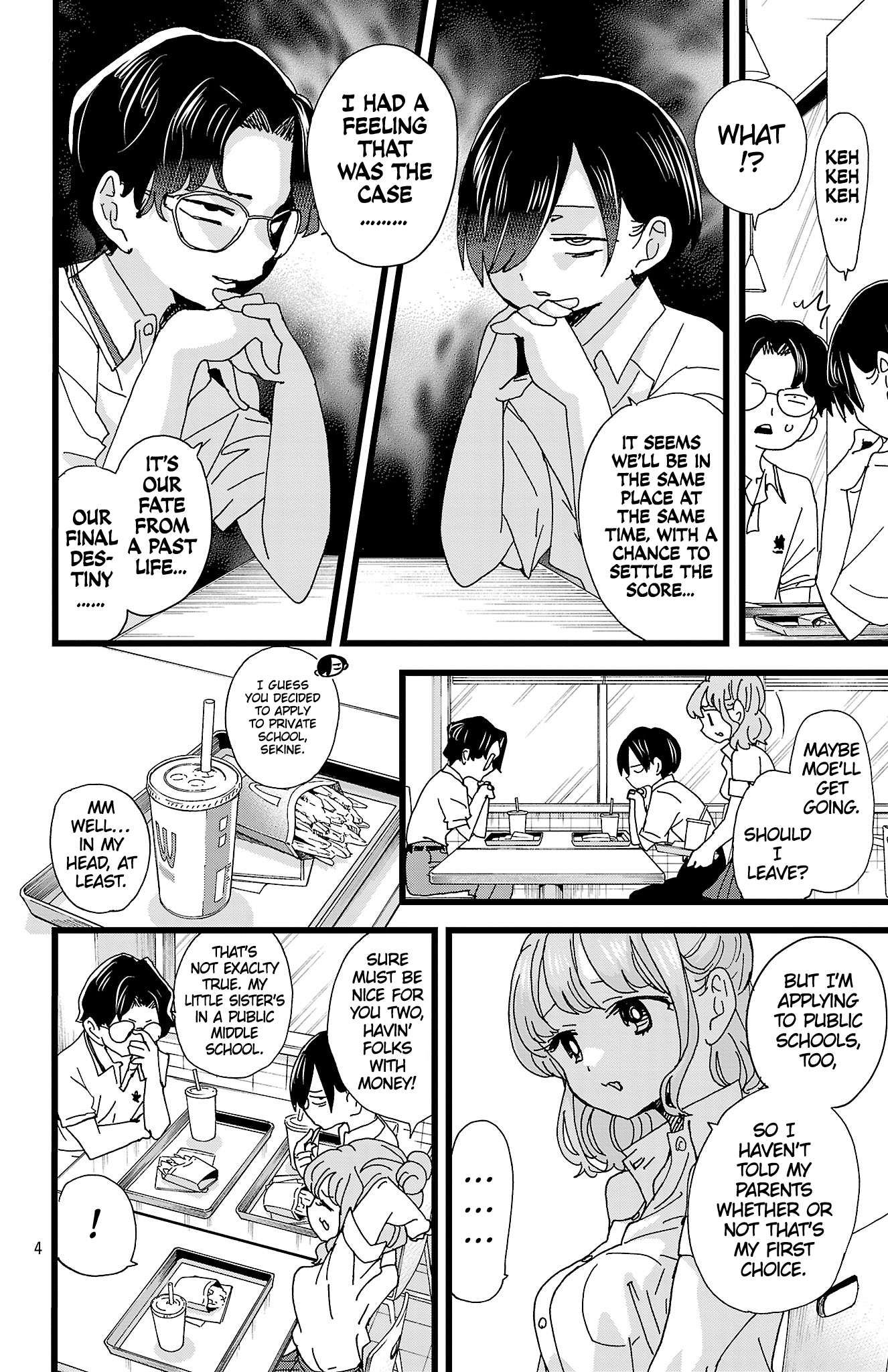 Boku no Kokoro no Yabai Yatsu chapter 142 page 5