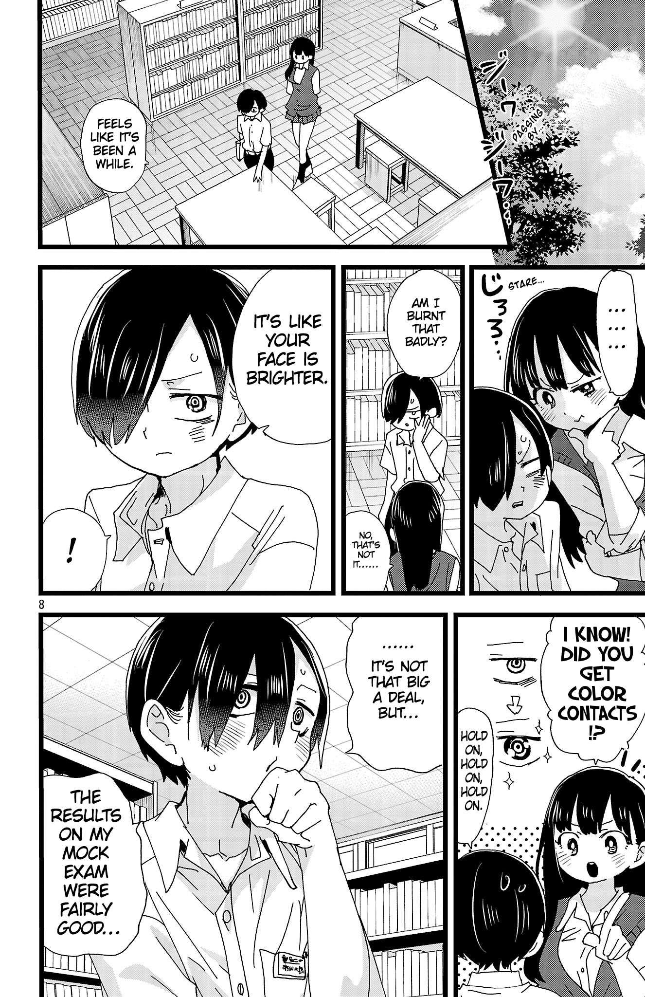 Boku no Kokoro no Yabai Yatsu chapter 142 page 9