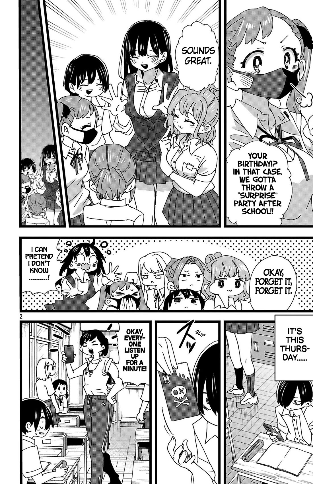 Boku no Kokoro no Yabai Yatsu chapter 143 page 3