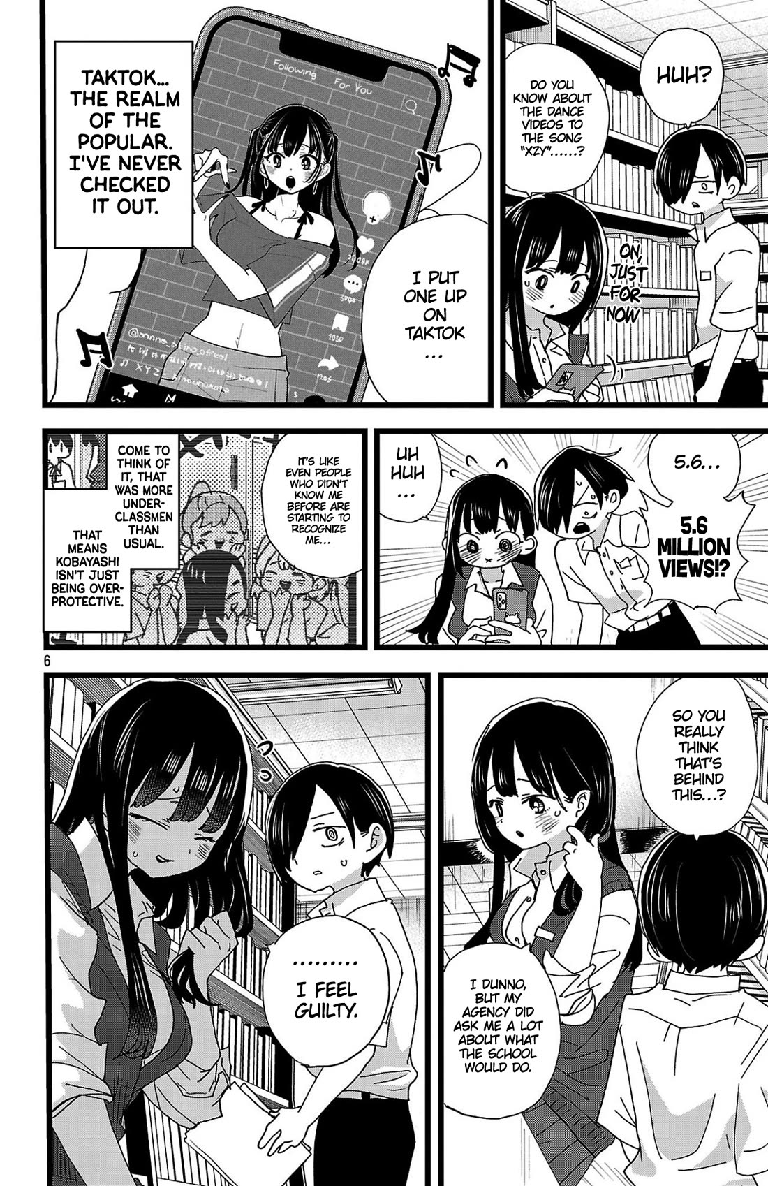 Boku no Kokoro no Yabai Yatsu chapter 143 page 7